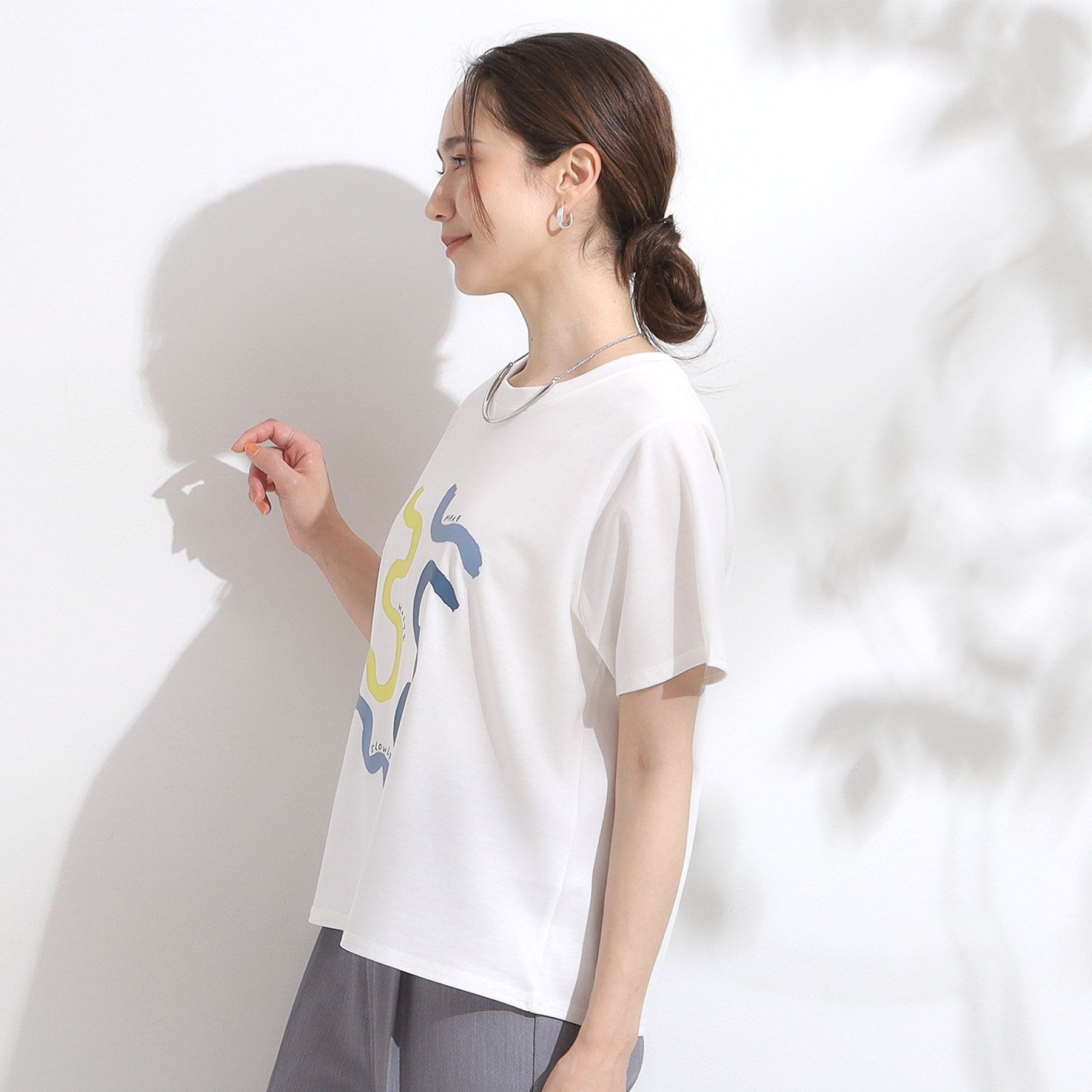 キューティーブロンド Cutie Blonde 【SHOO ICE・汗染み軽減・UVカット】グラフィックアソートTシャツ （ラベンダー(280)） ラベンダー(280)