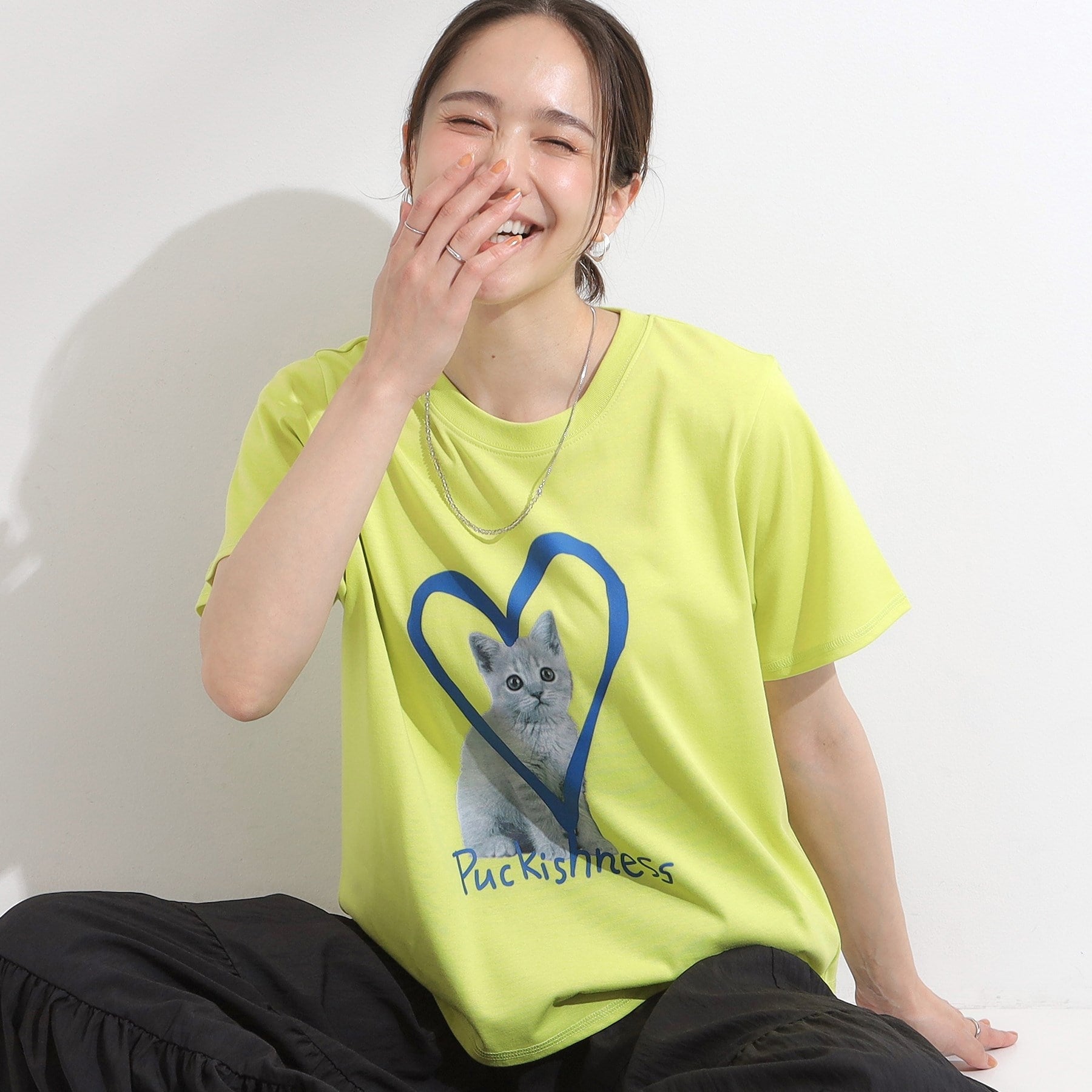 キューティーブロンド Cutie Blonde 【SHOO ICE・汗染み軽減・UVカット】グラフィックアソートTシャツ （イエロー(131)） イエロー(131)