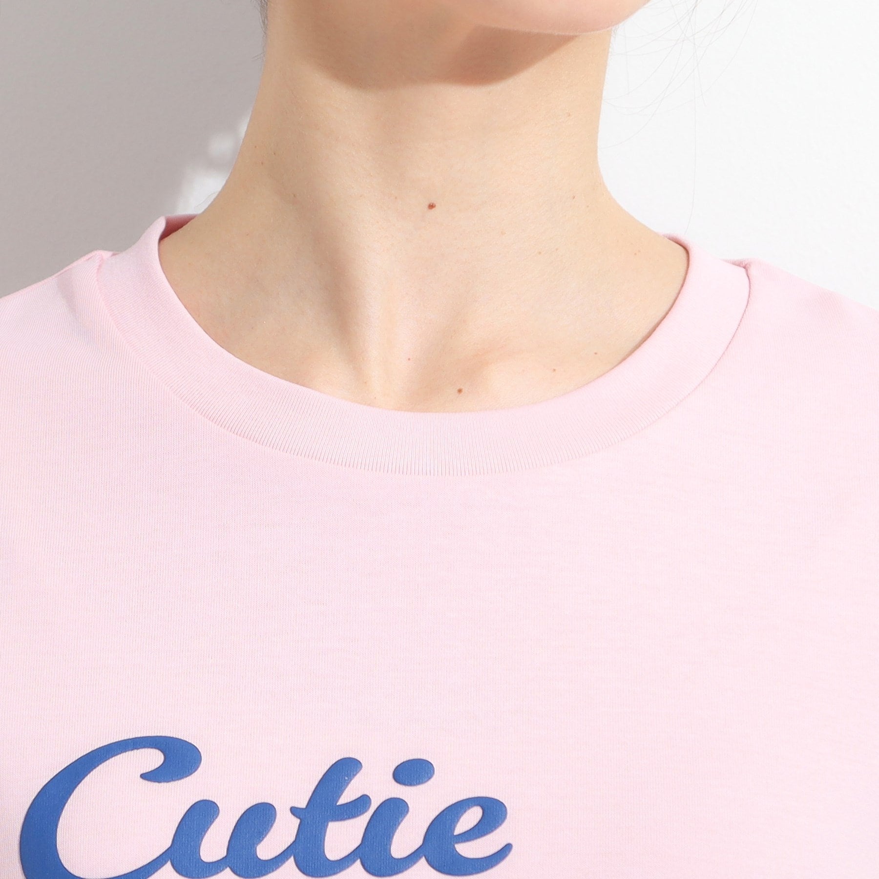 キューティーブロンド Cutie Blonde 【SHOO ICE/汗染み軽減/UVカット】フリルTシャツ （チャコールグレー(014)） チャコールグレー(014)