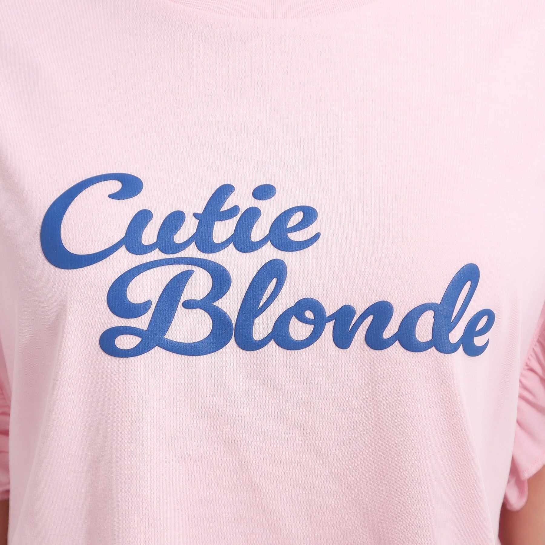 キューティーブロンド Cutie Blonde 【SHOO ICE/汗染み軽減/UVカット】フリルTシャツ （チャコールグレー(014)） チャコールグレー(014)