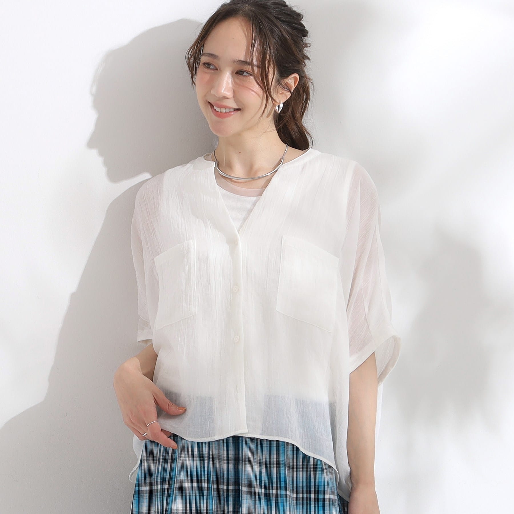 キューティーブロンド Cutie Blonde ワッシャーポケットドルマン （ホワイト(001)） ホワイト(001)