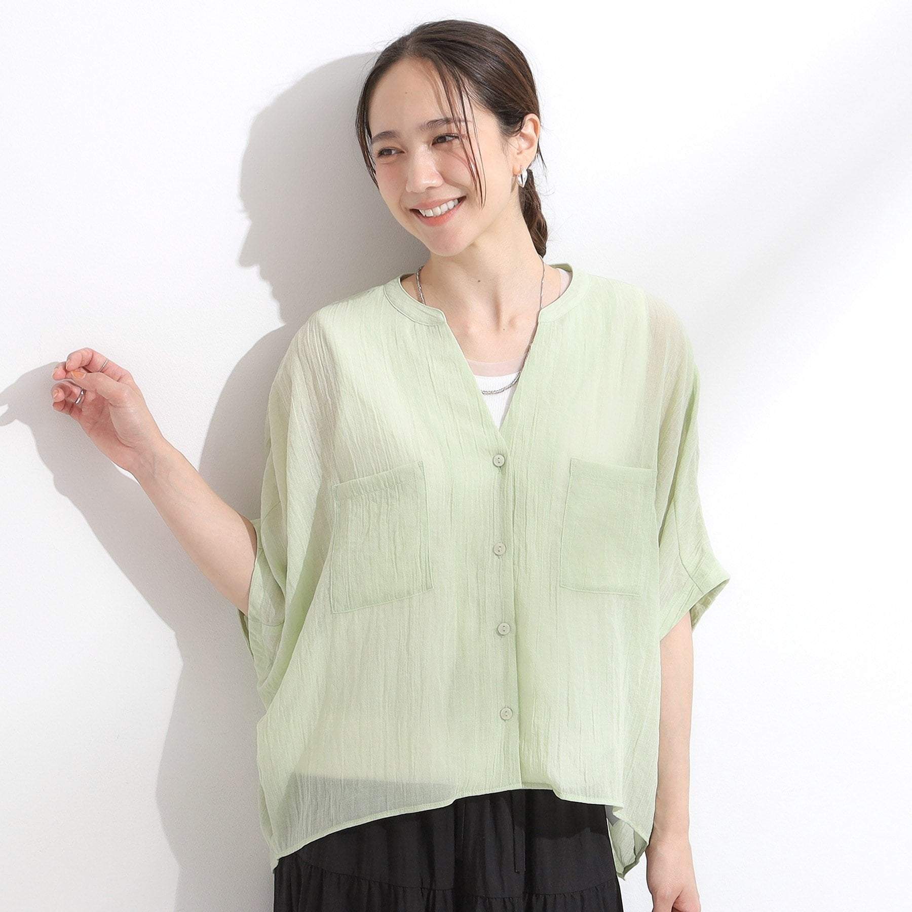 キューティーブロンド Cutie Blonde ワッシャーポケットドルマン （ホワイト(001)） ホワイト(001)