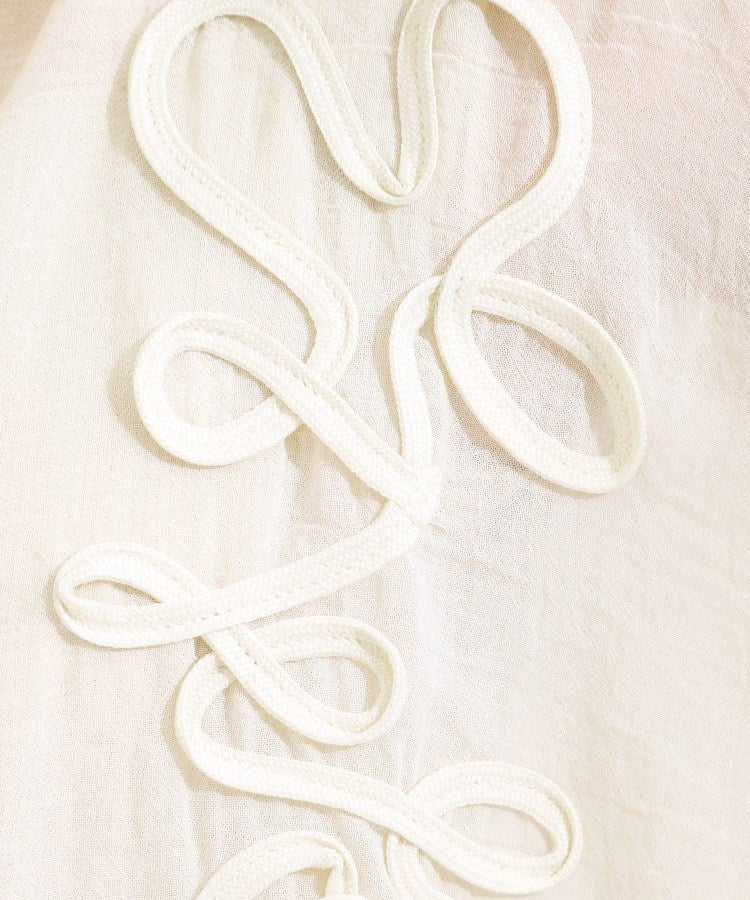 キューティーブロンド Cutie Blonde コード刺繍シャツ （ホワイト(001)） ホワイト(001)