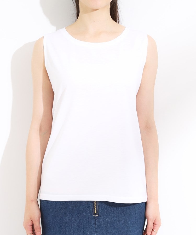 キューティーブロンド Cutie Blonde 【2点セット】カノコ編み配色半袖ニット×タンクトップセット （ブラック(519)） ブラック(519)