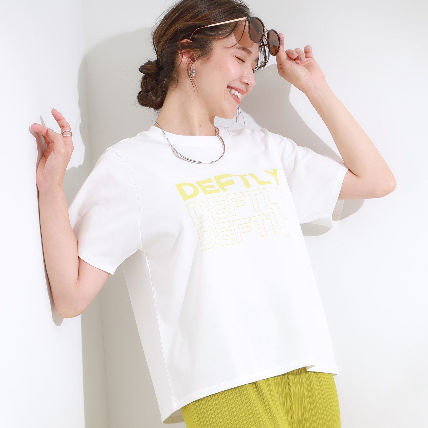 キューティーブロンド Cutie Blonde 【SーLL/ひんやり/汗ジミ軽減/UVカット】グラフィックアソートTシャツ （ホワイト(601)） ホワイト(601)