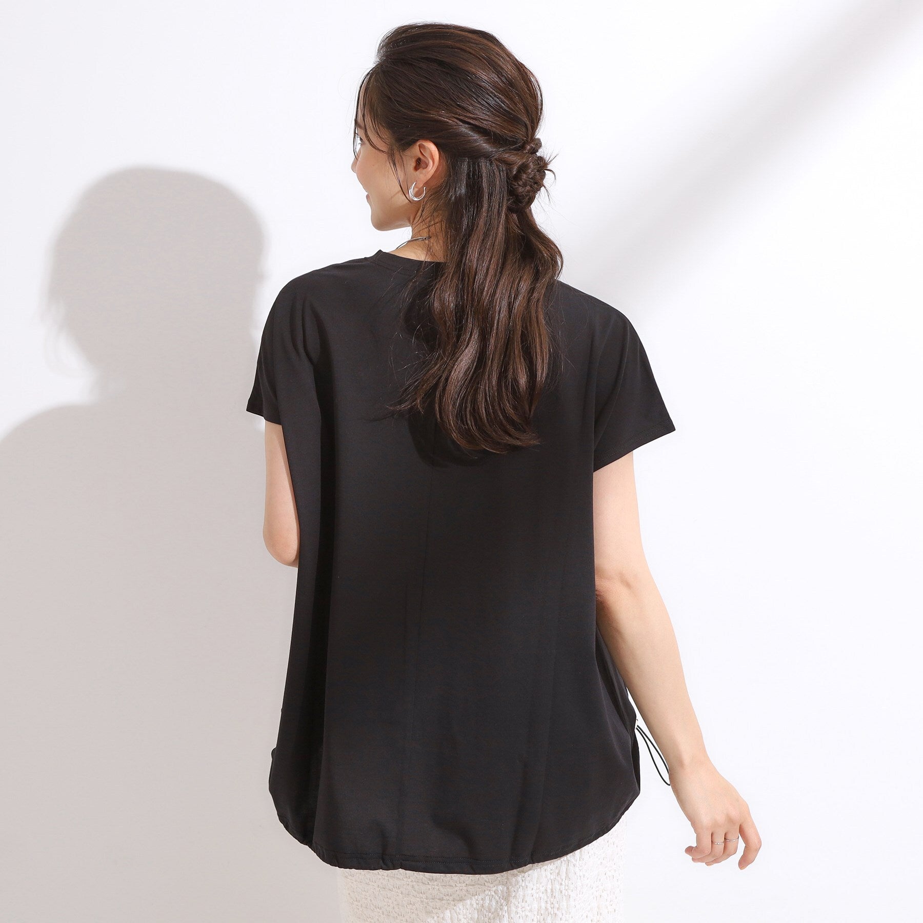 キューティーブロンド Cutie Blonde 【ひんやり】ドロストフレンチプルオーバー （オレンジ(067)） オレンジ(067)