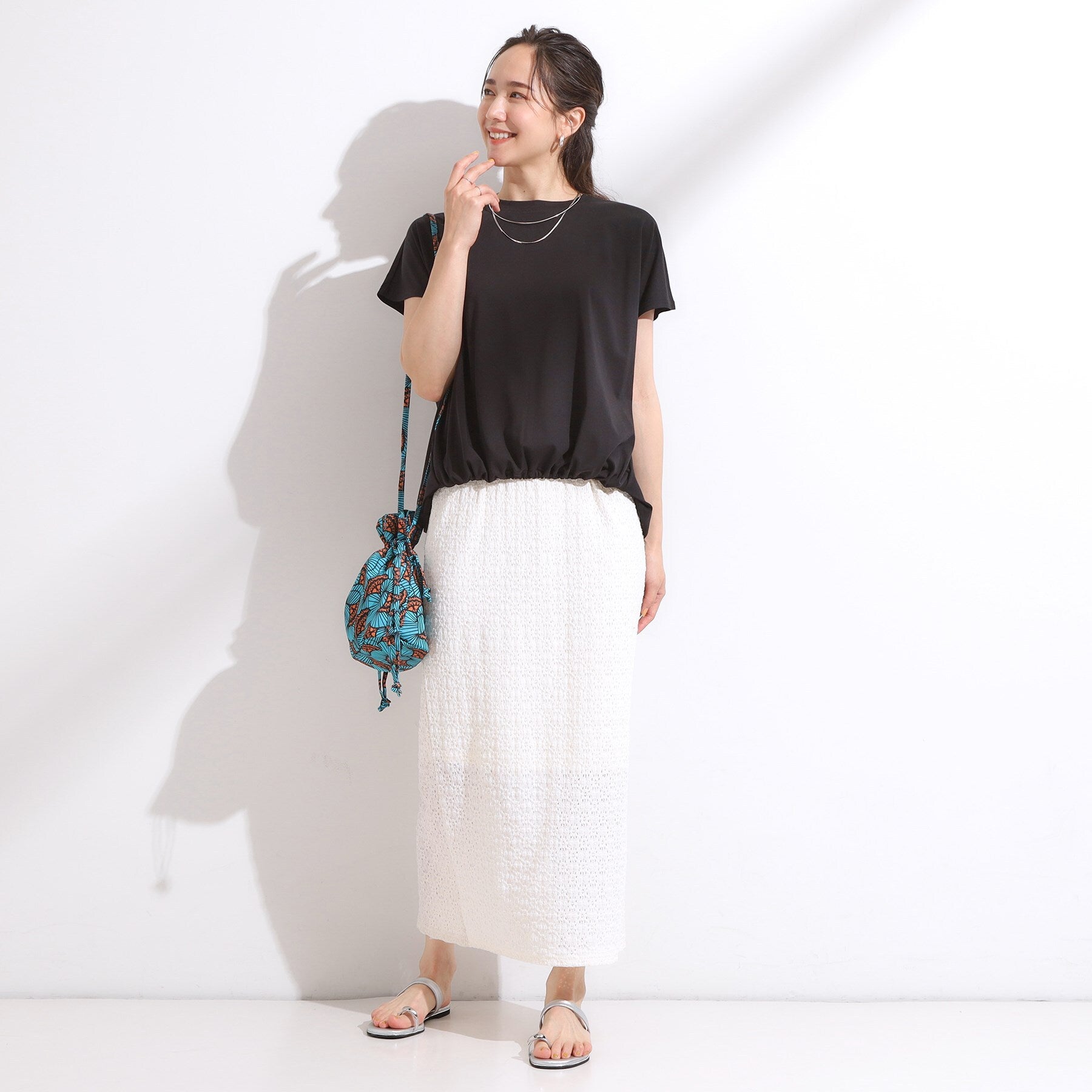 キューティーブロンド Cutie Blonde 【ひんやり】ドロストフレンチプルオーバー （オレンジ(067)） オレンジ(067)