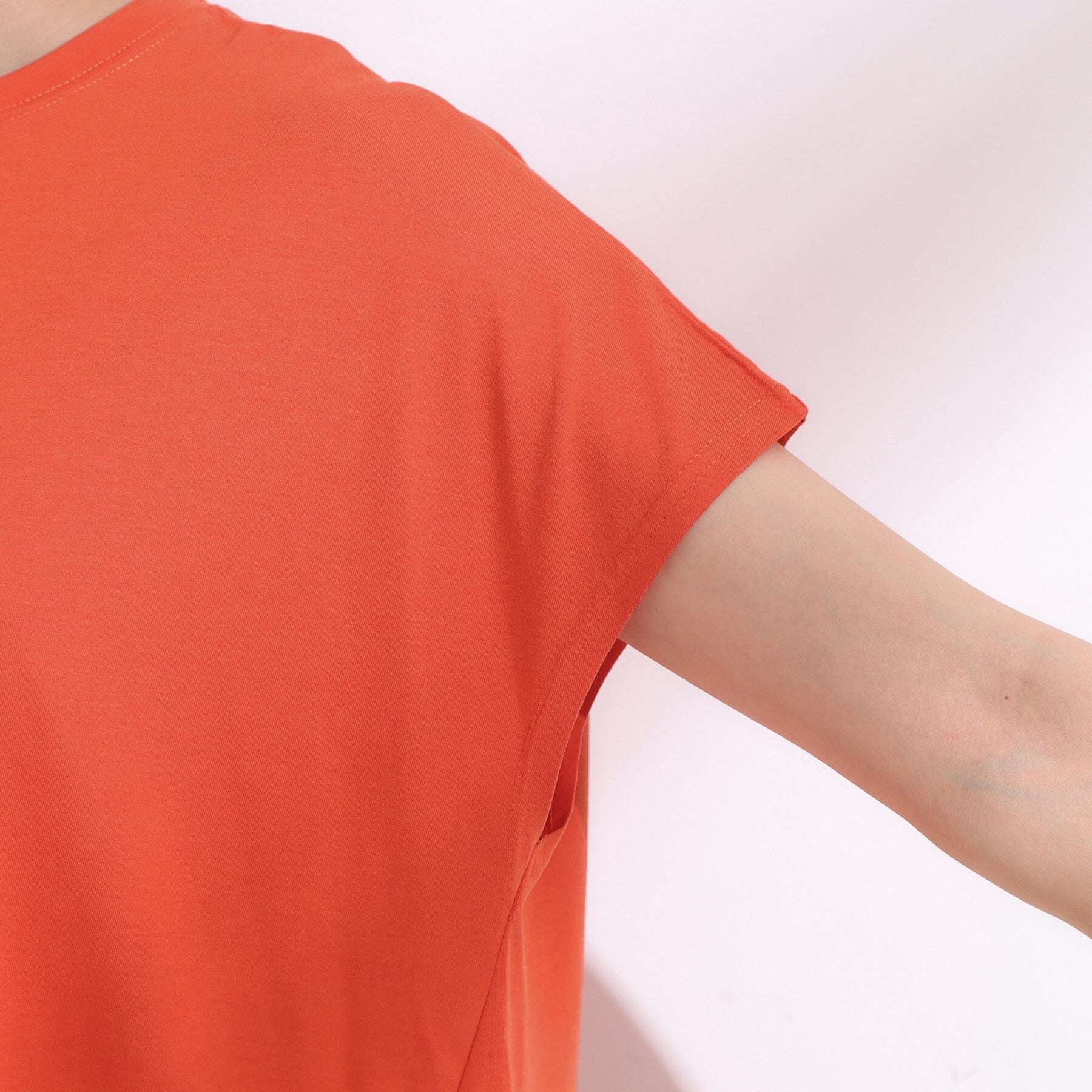 キューティーブロンド Cutie Blonde 【ひんやり】ドロストフレンチプルオーバー （オレンジ(067)） オレンジ(067)