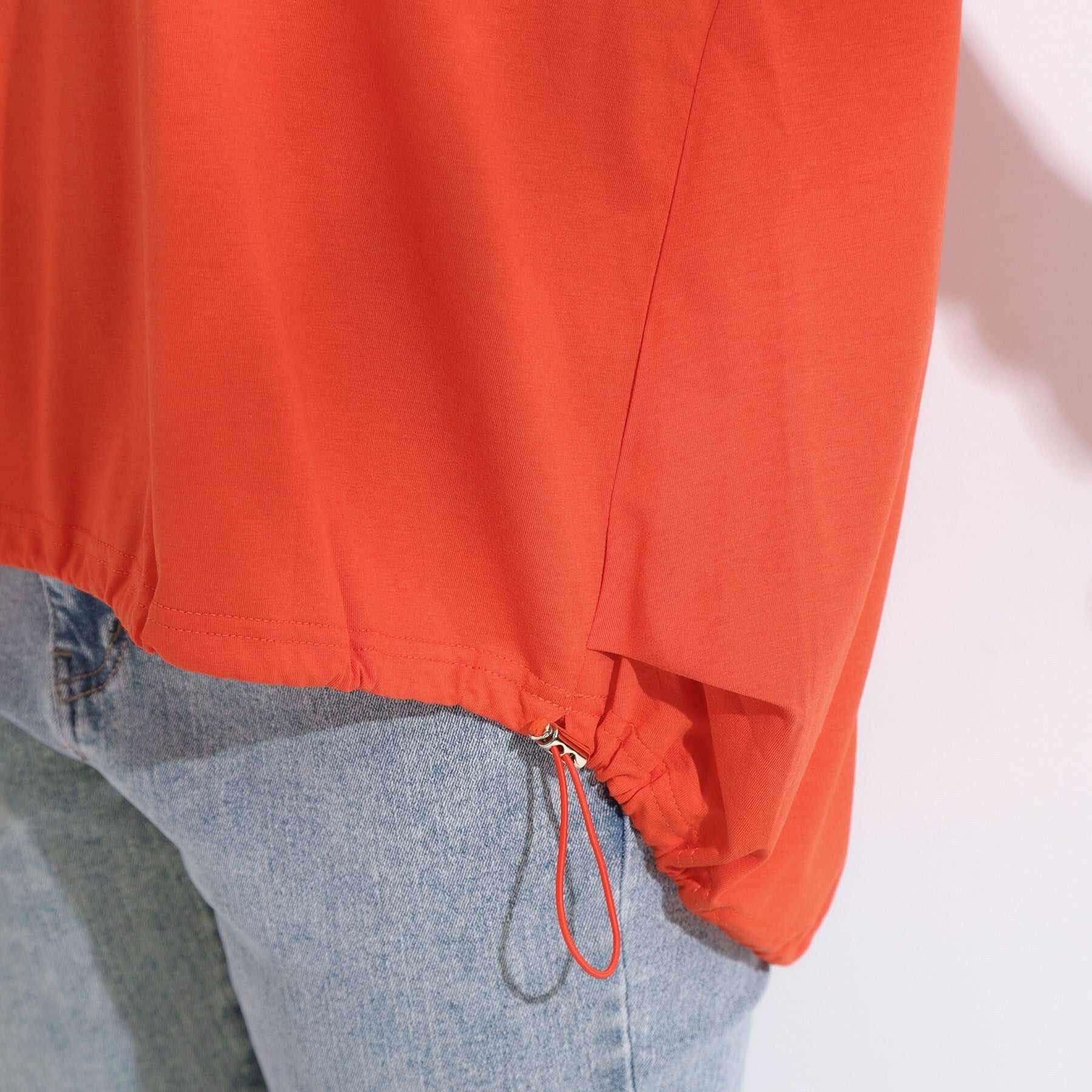 キューティーブロンド Cutie Blonde 【ひんやり】ドロストフレンチプルオーバー （オレンジ(067)） オレンジ(067)