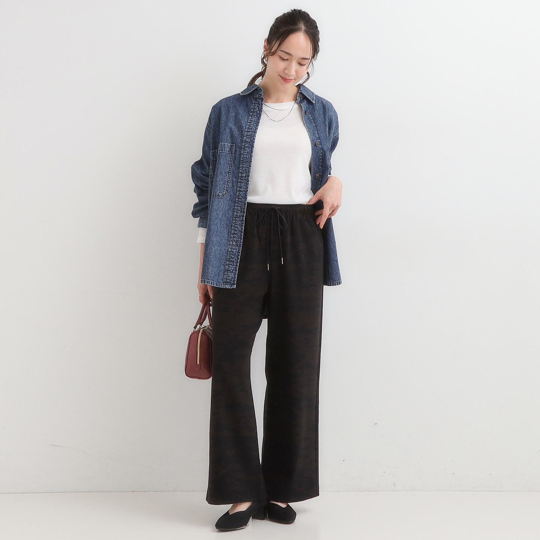 キューティーブロンド Cutie Blonde デニムBIGポケットシャツ （ネイビー(094)） ネイビー(094)