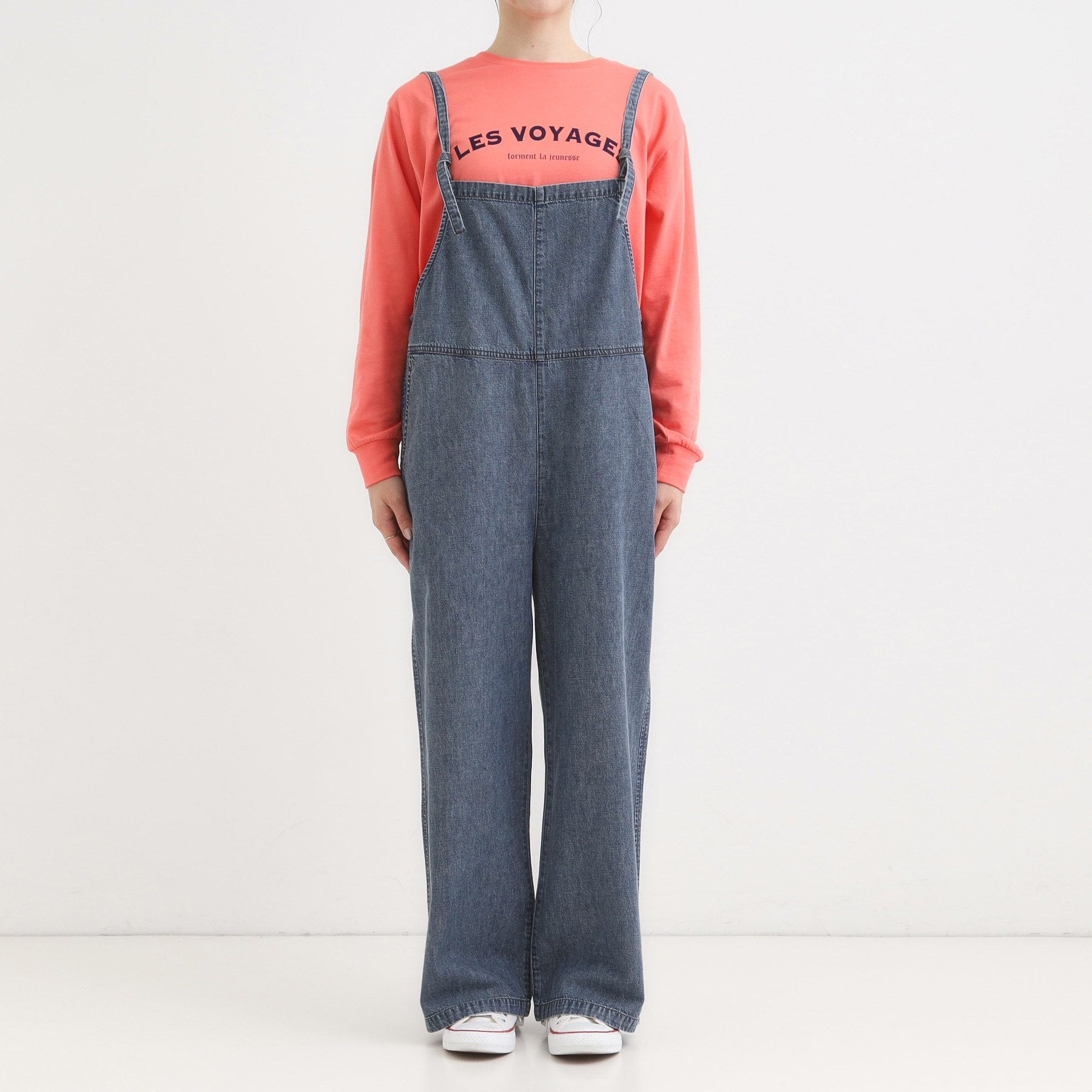 キューティーブロンド Cutie Blonde デニムサロペット （ブラック(019)） ブラック(019)