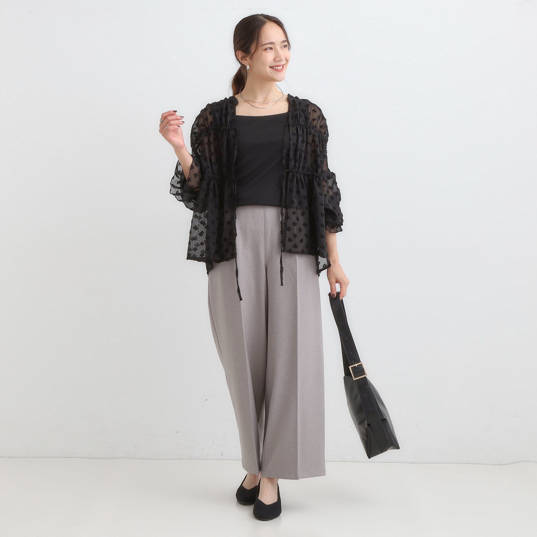 キューティーブロンド Cutie Blonde シアードビーシャーリングブラウス （オフホワイト(003)） オフホワイト(003)