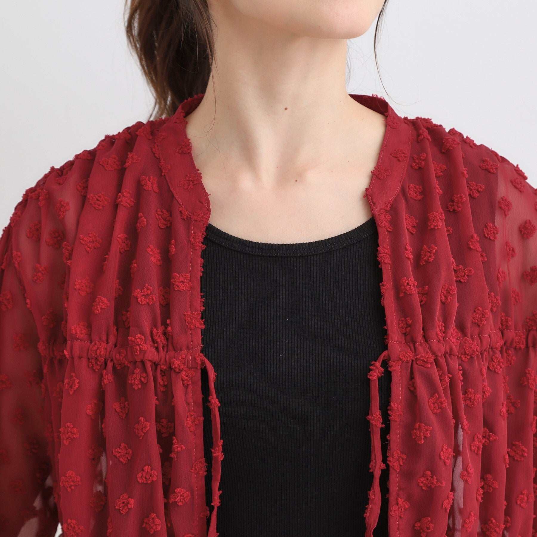 キューティーブロンド Cutie Blonde シアードビーシャーリングブラウス （オフホワイト(003)） オフホワイト(003)