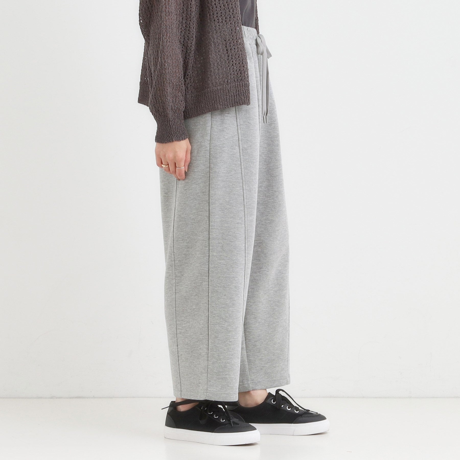 キューティーブロンド Cutie Blonde ダンボールスウェットカーブパンツ （ライトグレー(011)） ライトグレー(011)