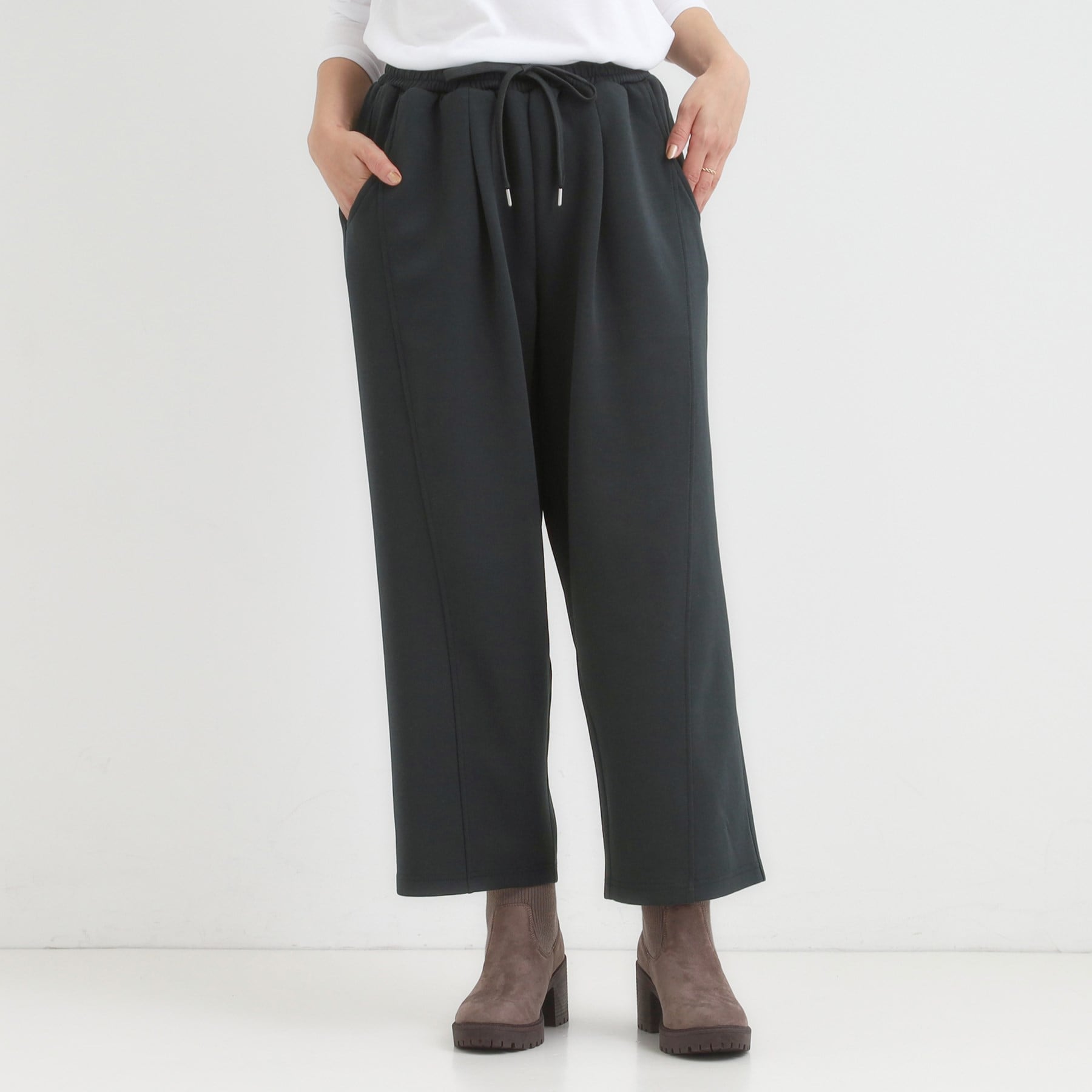 キューティーブロンド Cutie Blonde ダンボールスウェットカーブパンツ （ライトグレー(011)） ライトグレー(011)