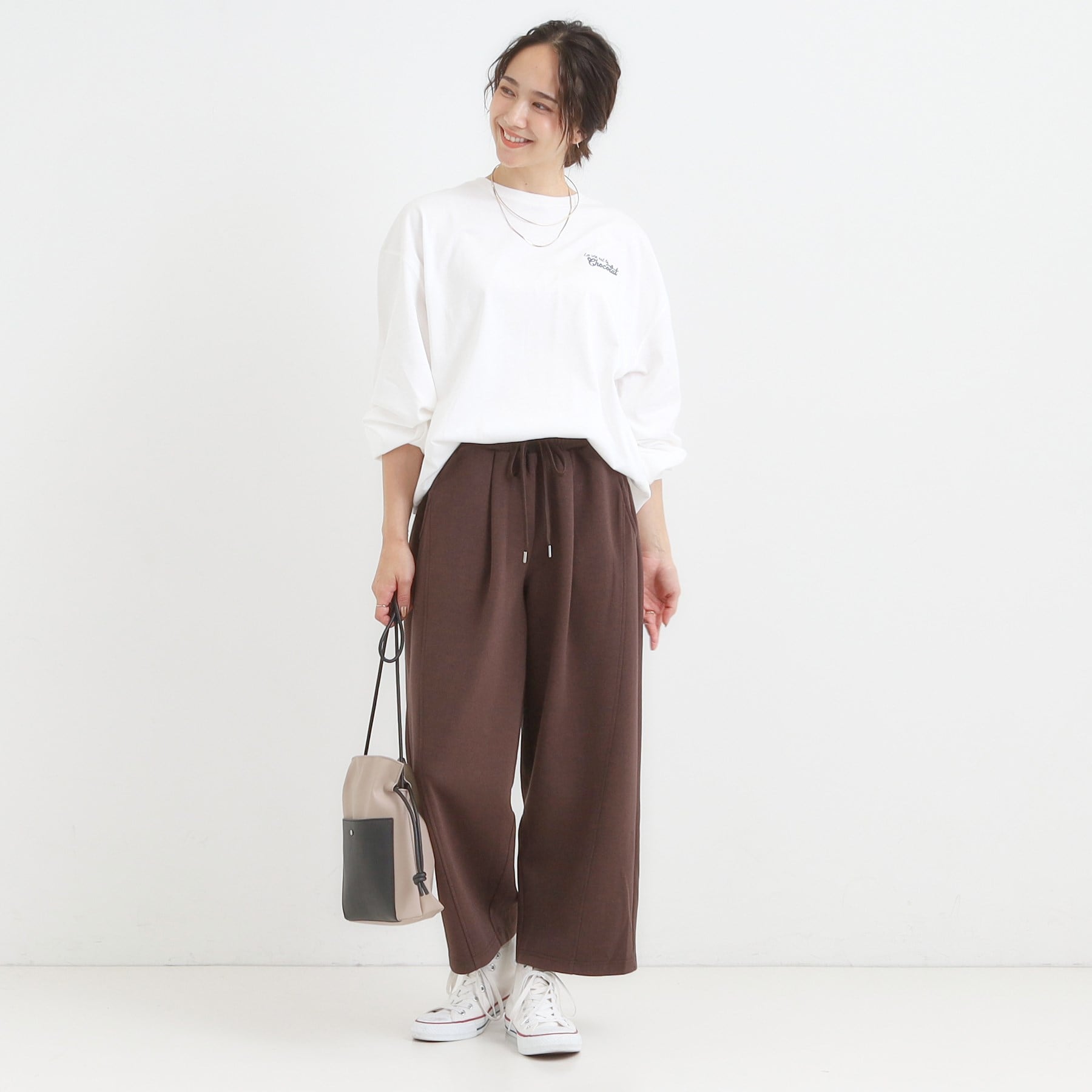 キューティーブロンド Cutie Blonde ダンボールスウェットカーブパンツ （ライトグレー(011)） ライトグレー(011)