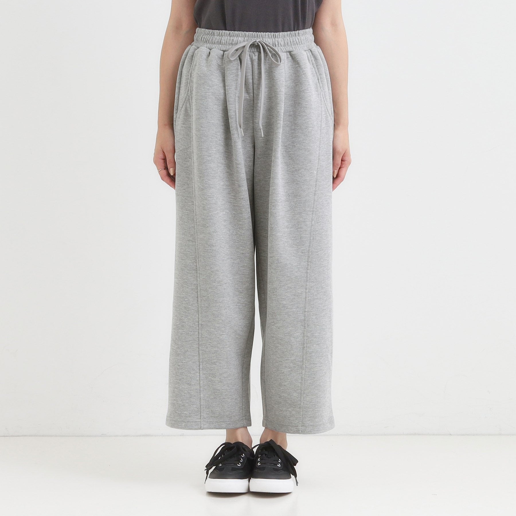 キューティーブロンド Cutie Blonde ダンボールスウェットカーブパンツ （ライトグレー(011)） ライトグレー(011)