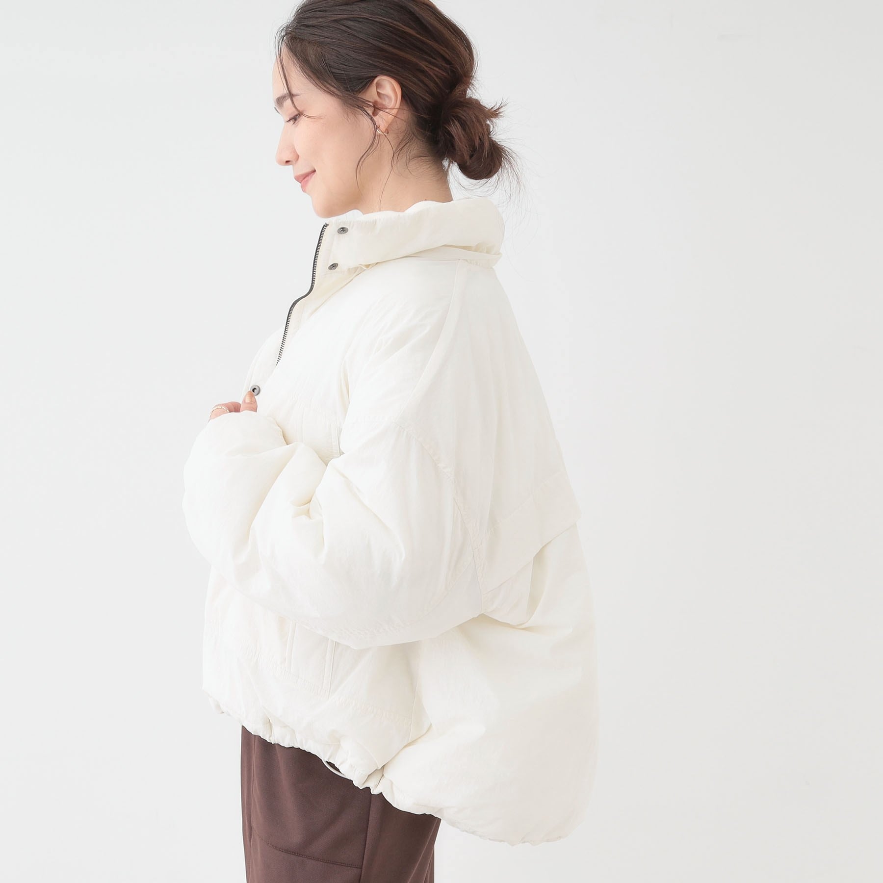 キューティーブロンド Cutie Blonde 中綿モンスターショートコート （ブラウン(043)） ブラウン(043)