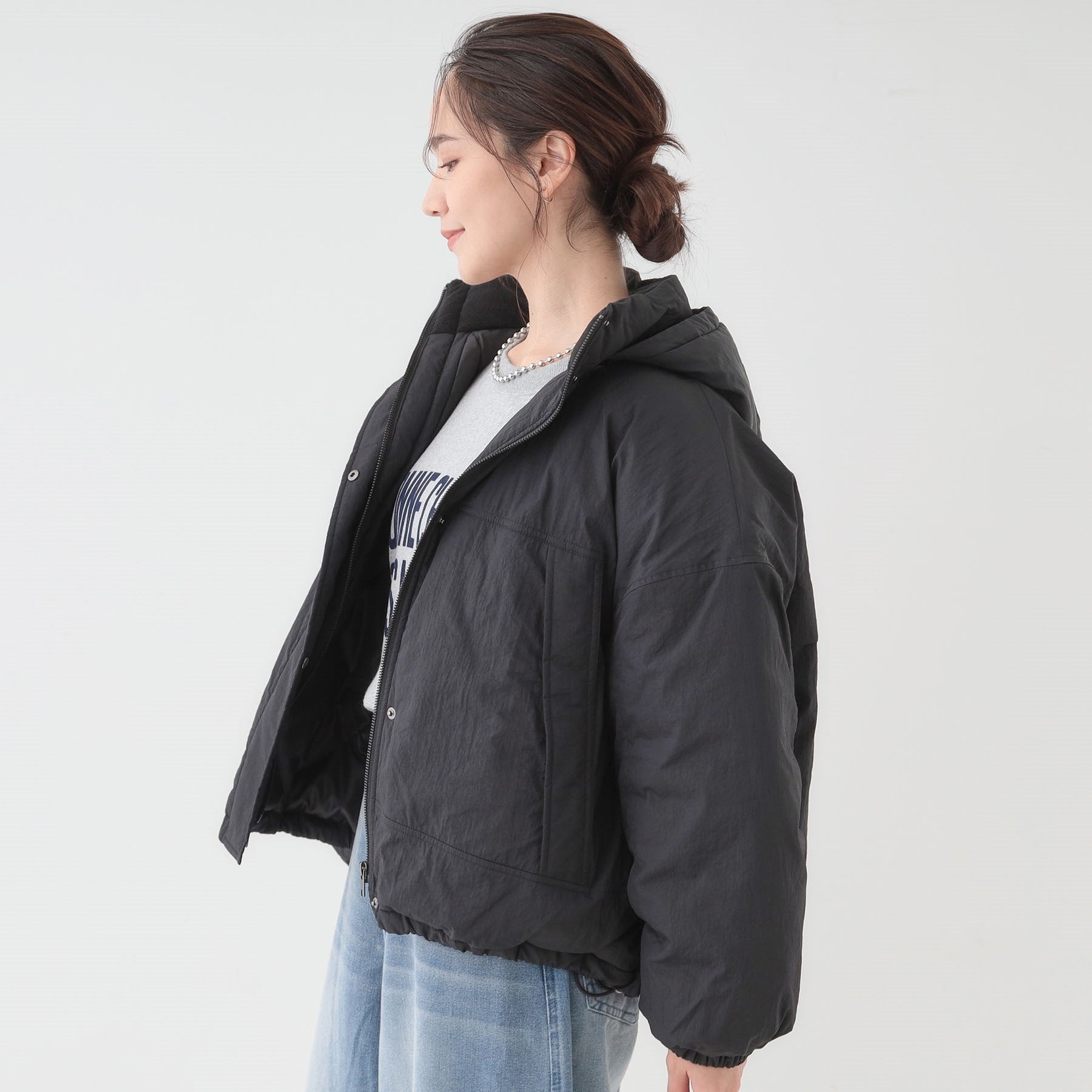 キューティーブロンド Cutie Blonde 中綿モンスターショートコート （ブラウン(043)） ブラウン(043)