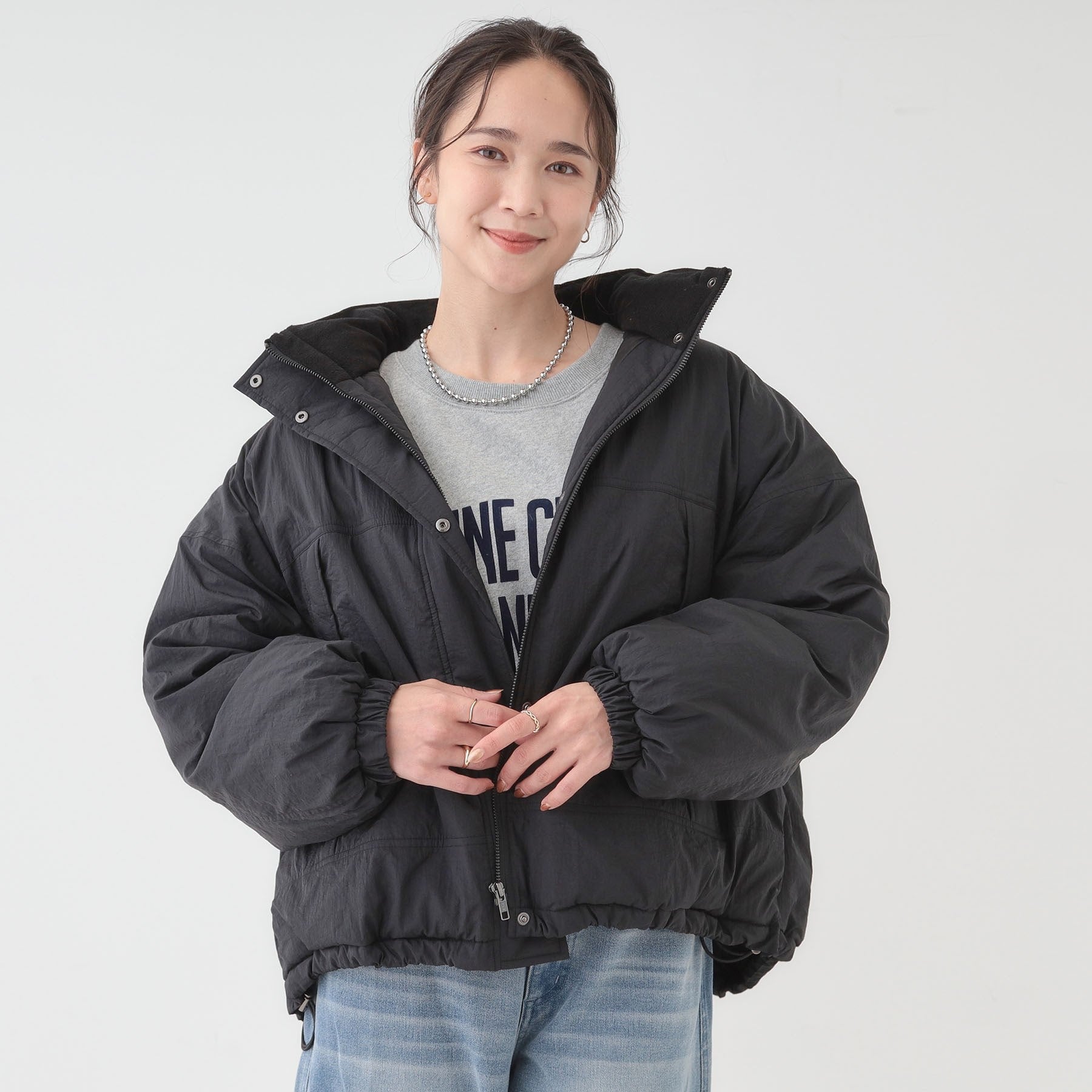 キューティーブロンド Cutie Blonde 中綿モンスターショートコート （ブラウン(043)） ブラウン(043)