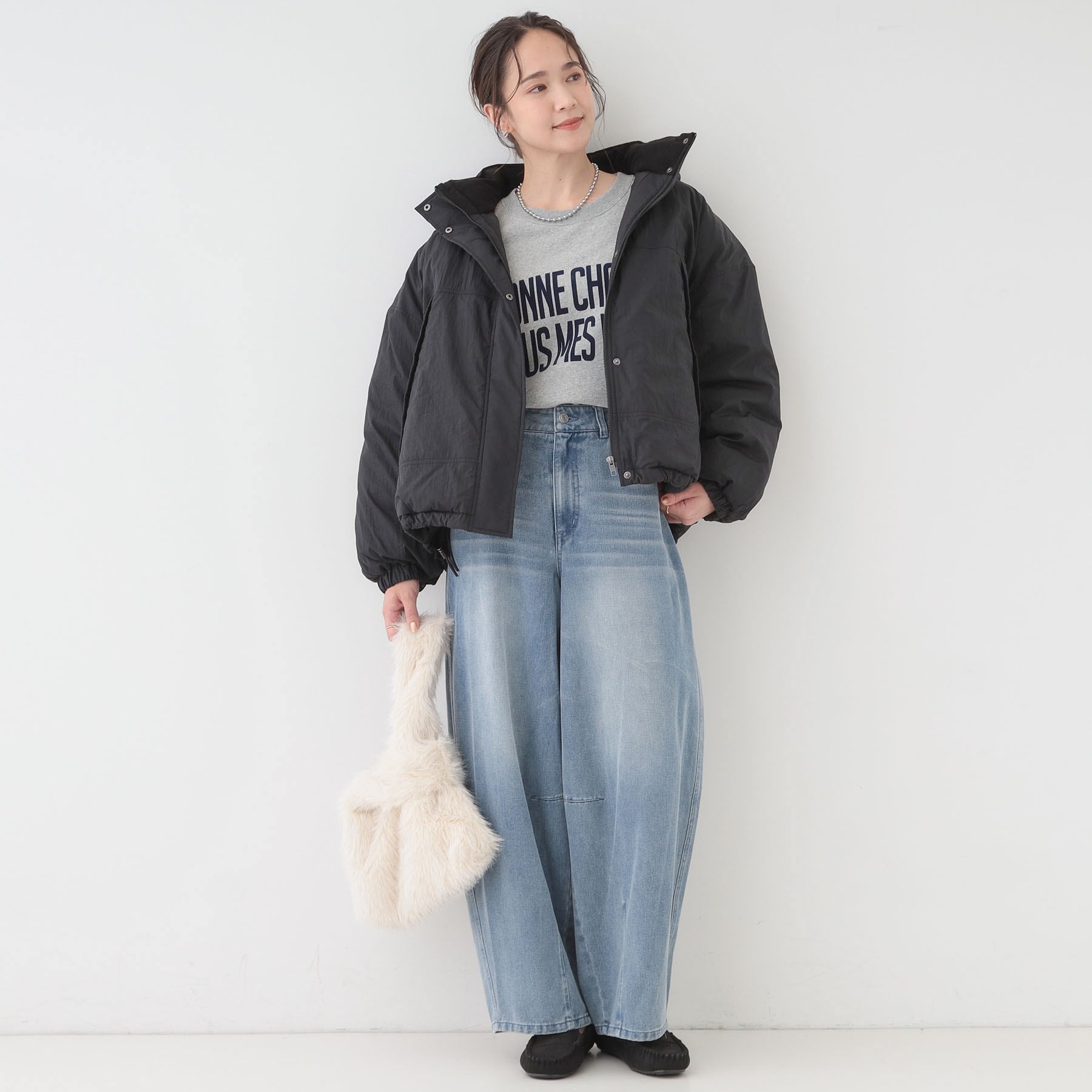 キューティーブロンド Cutie Blonde 中綿モンスターショートコート （ブラウン(043)） ブラウン(043)