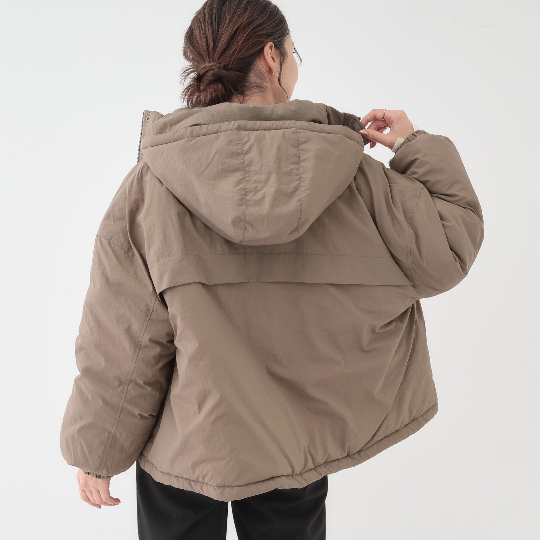 キューティーブロンド Cutie Blonde 中綿モンスターショートコート （ブラウン(043)） ブラウン(043)