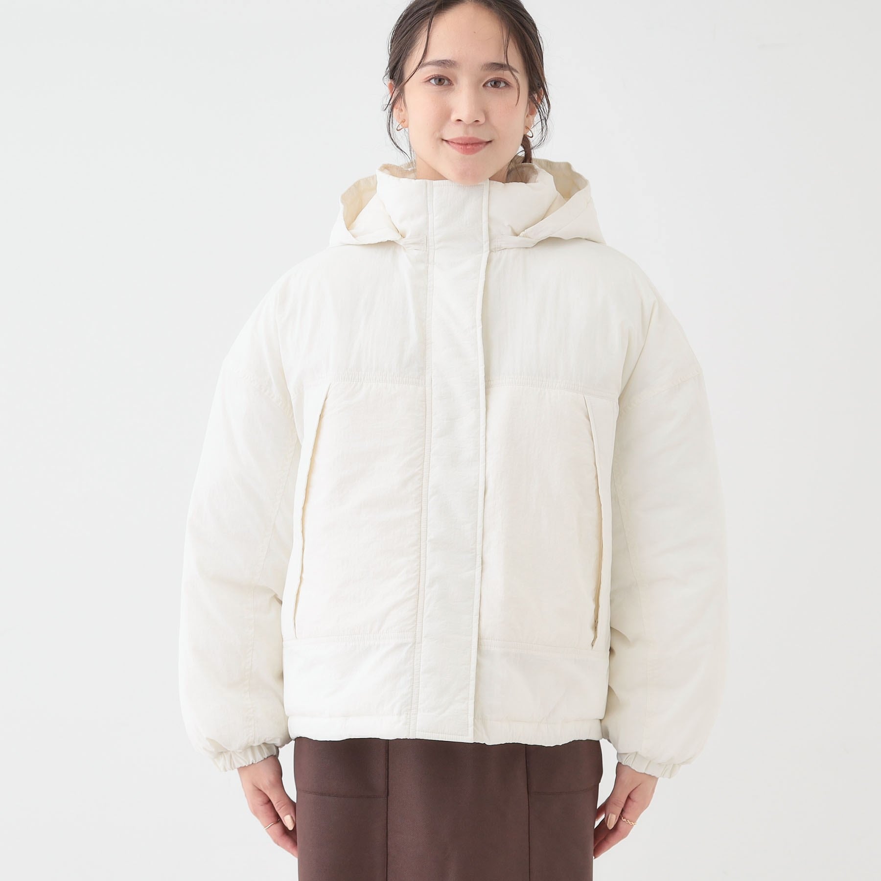 キューティーブロンド Cutie Blonde 中綿モンスターショートコート （ブラウン(043)） ブラウン(043)