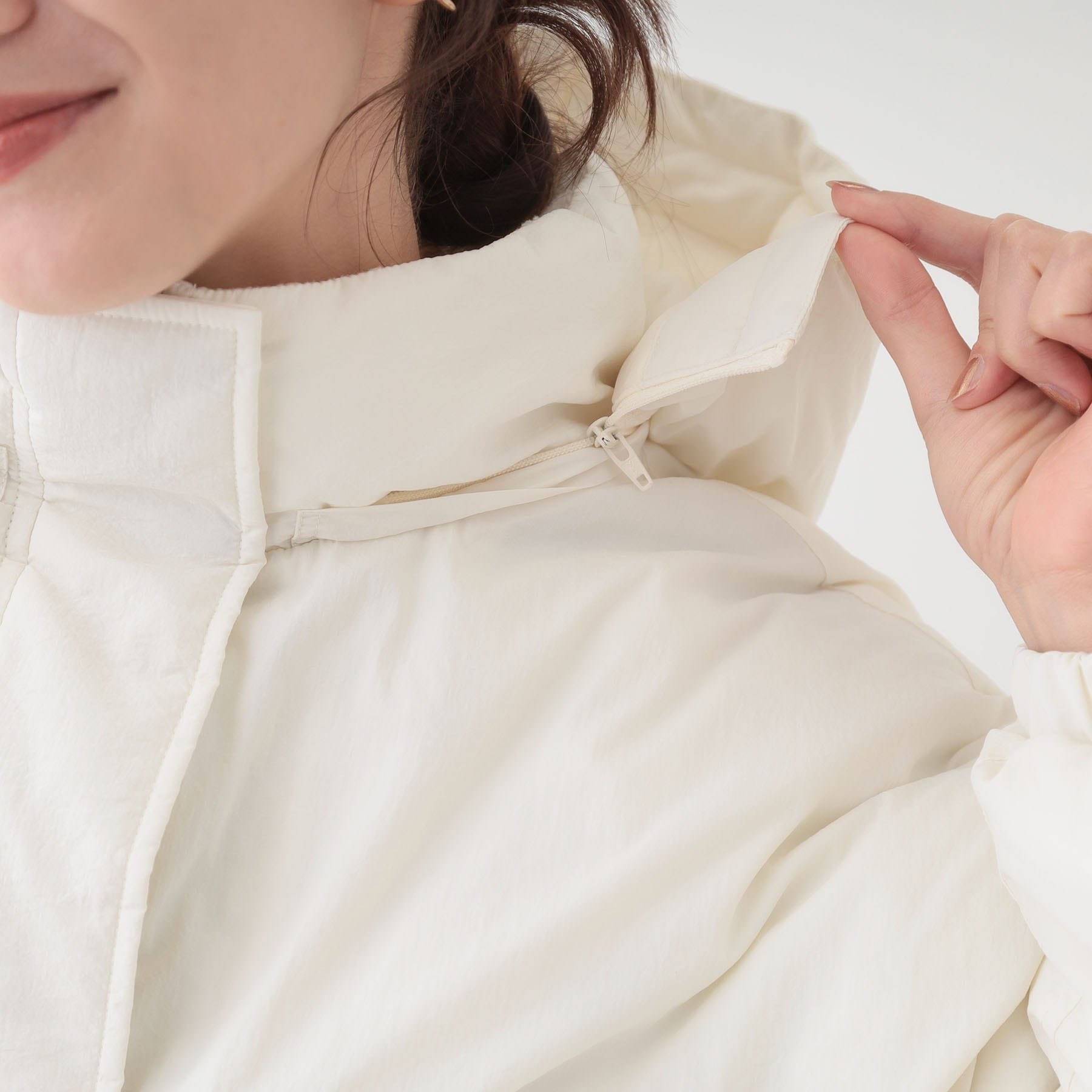 キューティーブロンド Cutie Blonde 中綿モンスターショートコート （ブラウン(043)） ブラウン(043)