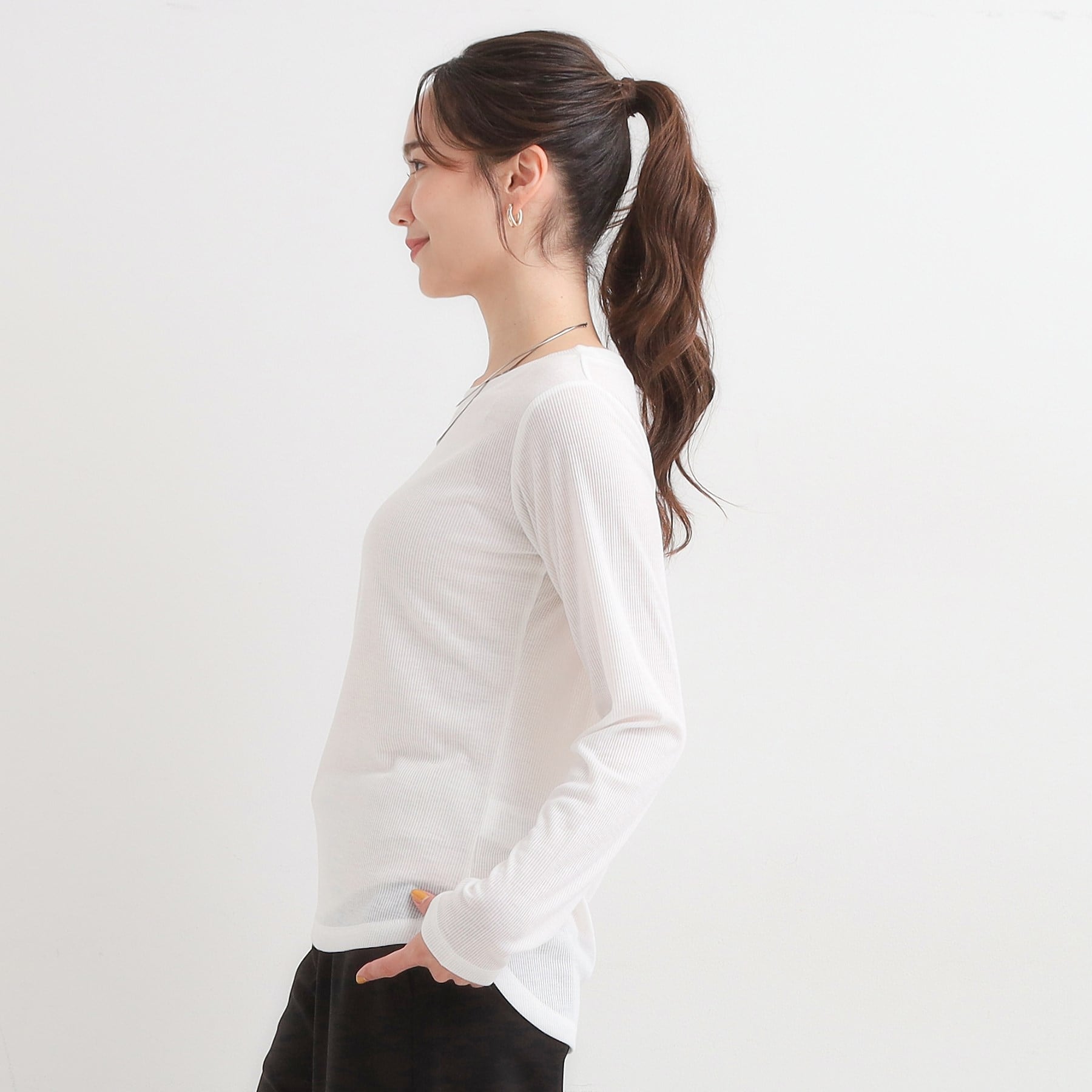 キューティーブロンド Cutie Blonde シアーテレコ ラウンドヘムロンT （ブラウン(043)） ブラウン(043)