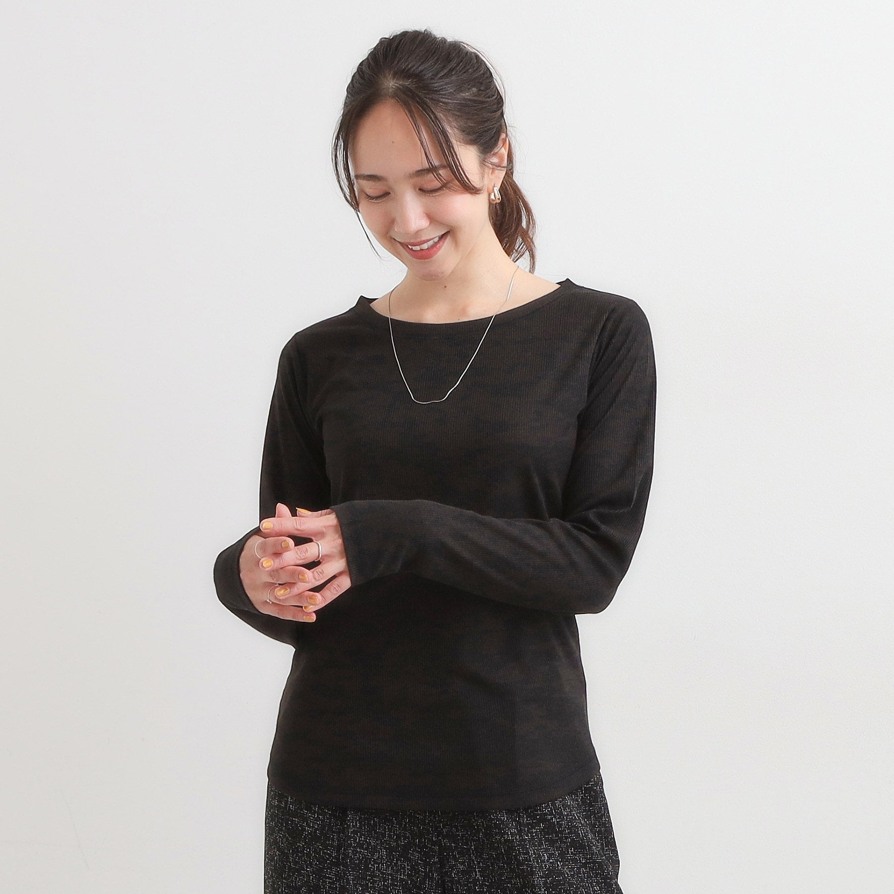 キューティーブロンド Cutie Blonde シアーテレコ ラウンドヘムロンT （ブラウン(043)） ブラウン(043)