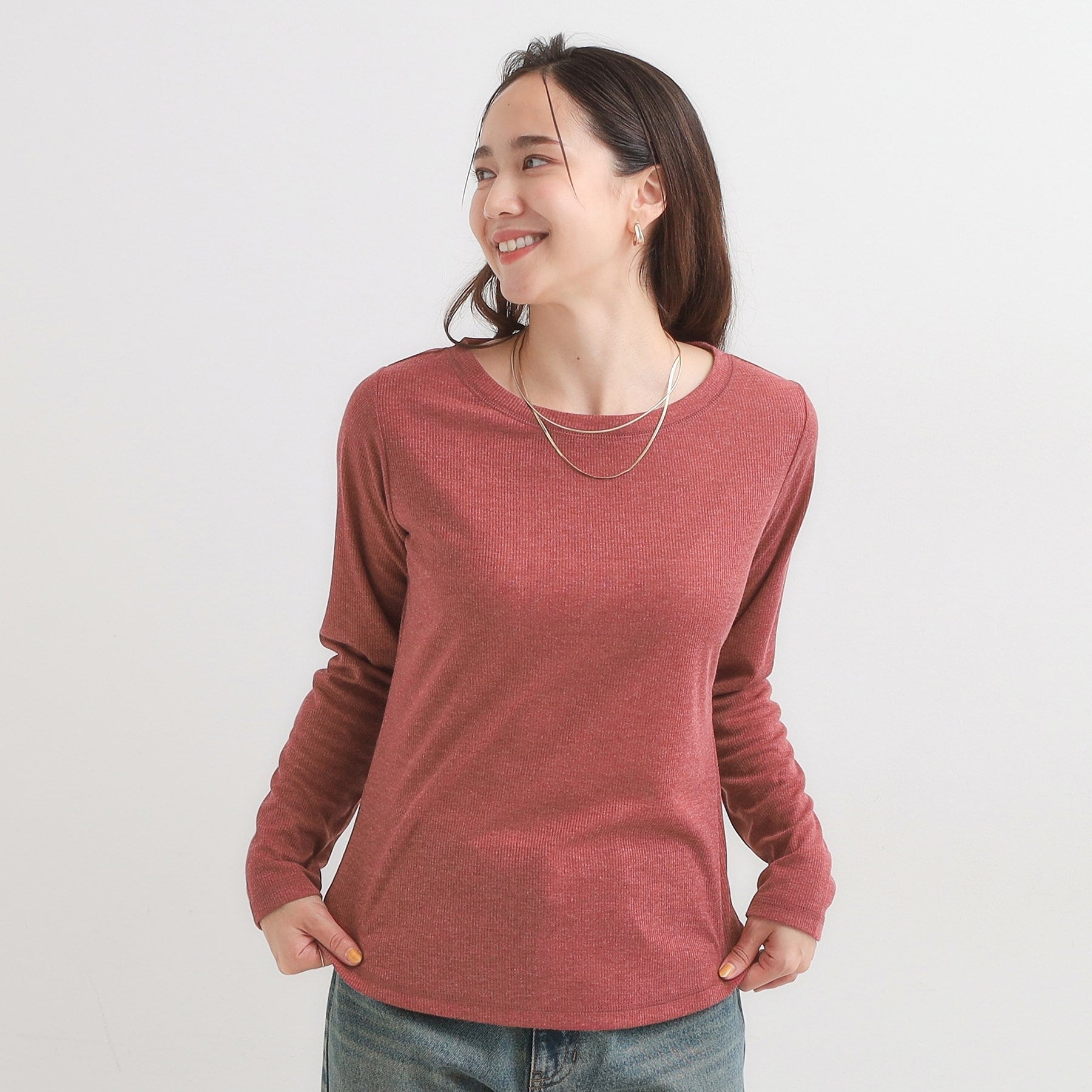 キューティーブロンド Cutie Blonde シアーテレコ ラウンドヘムロンT （ブラウン(043)） ブラウン(043)