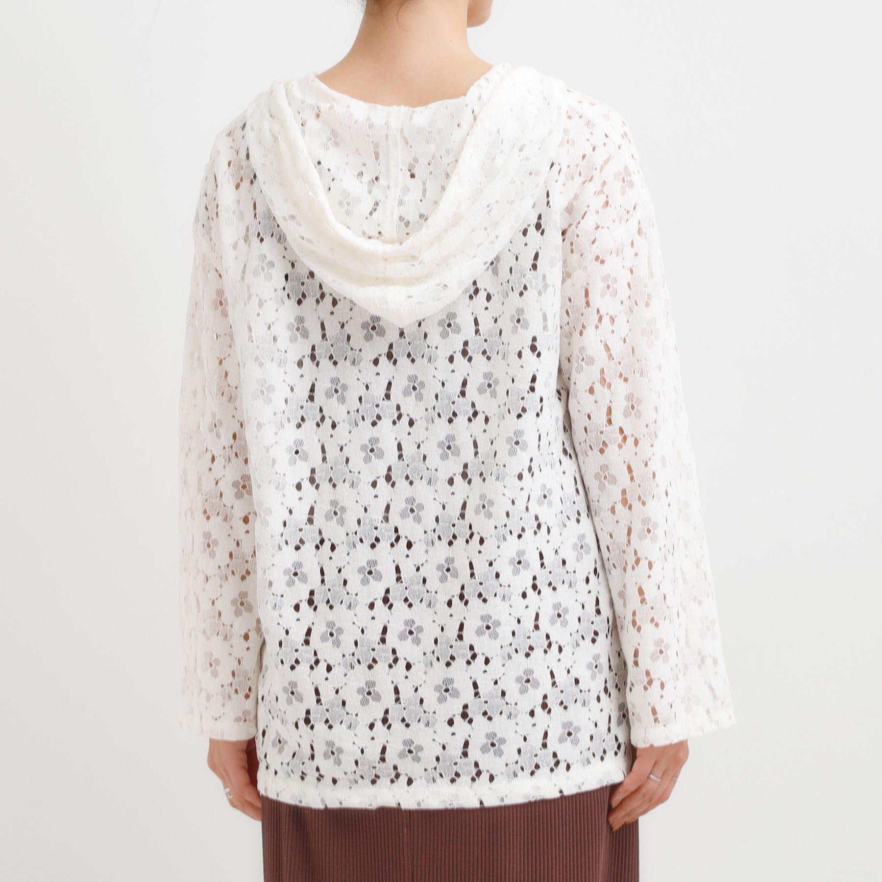 キューティーブロンド Cutie Blonde レースフーディプルオーバー （ブラック(019)） ブラック(019)