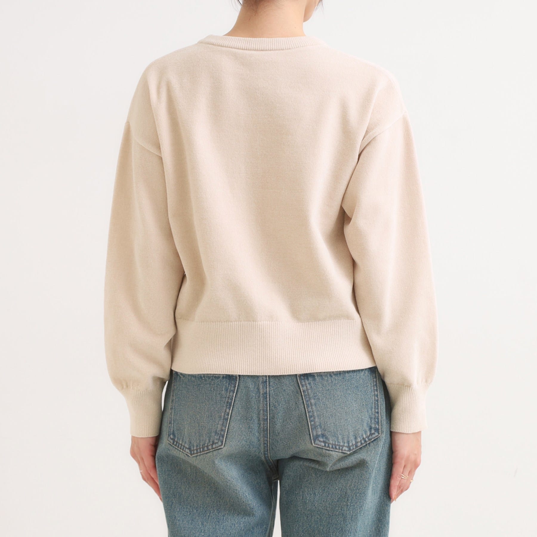 キューティーブロンド Cutie Blonde プリントアニマル モールニット （ライトグレー(011)） ライトグレー(011)