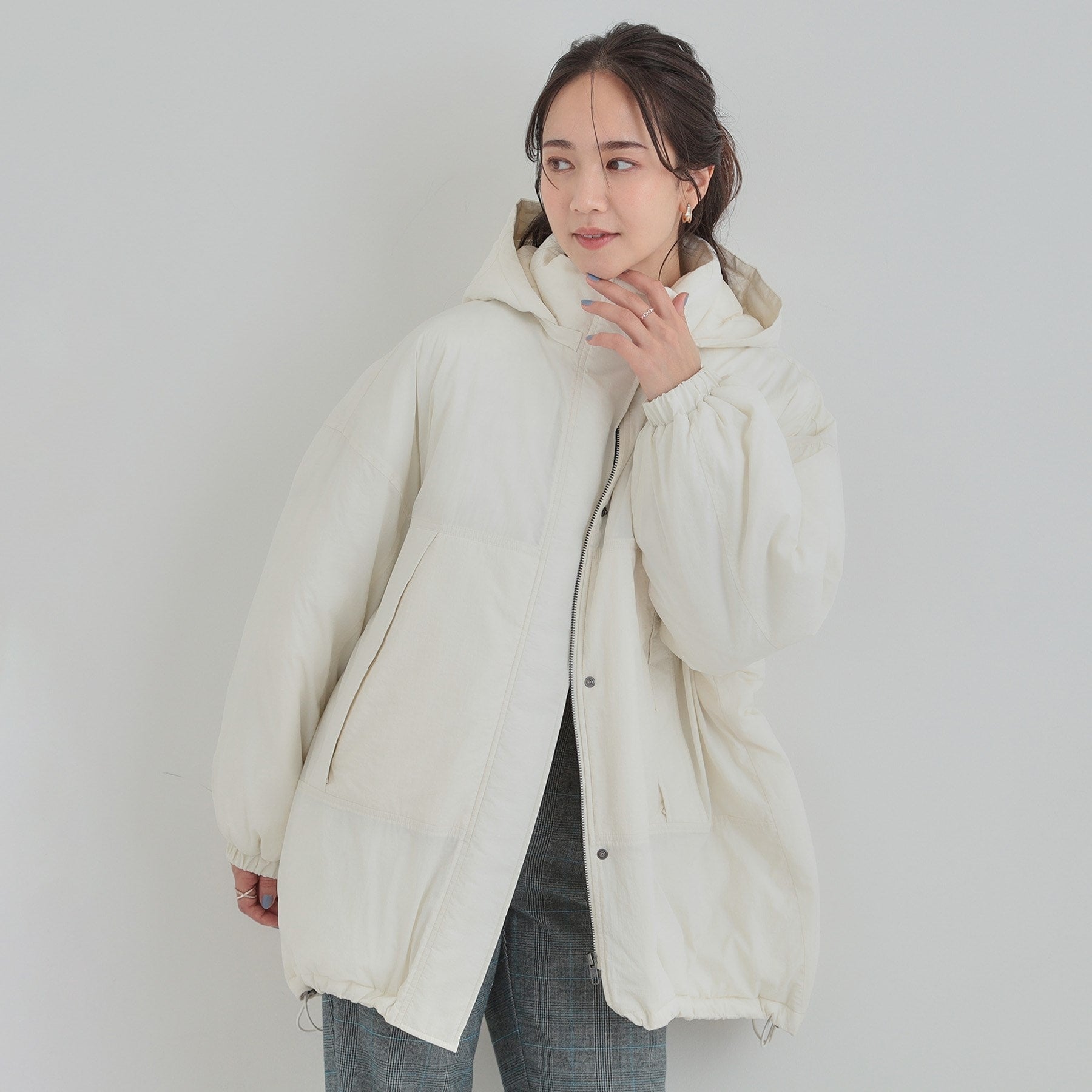 キューティーブロンド Cutie Blonde 【SHOO WARM／フード取り外し可能】中綿モンスターコート （ブラウン(043)） ブラウン(043)