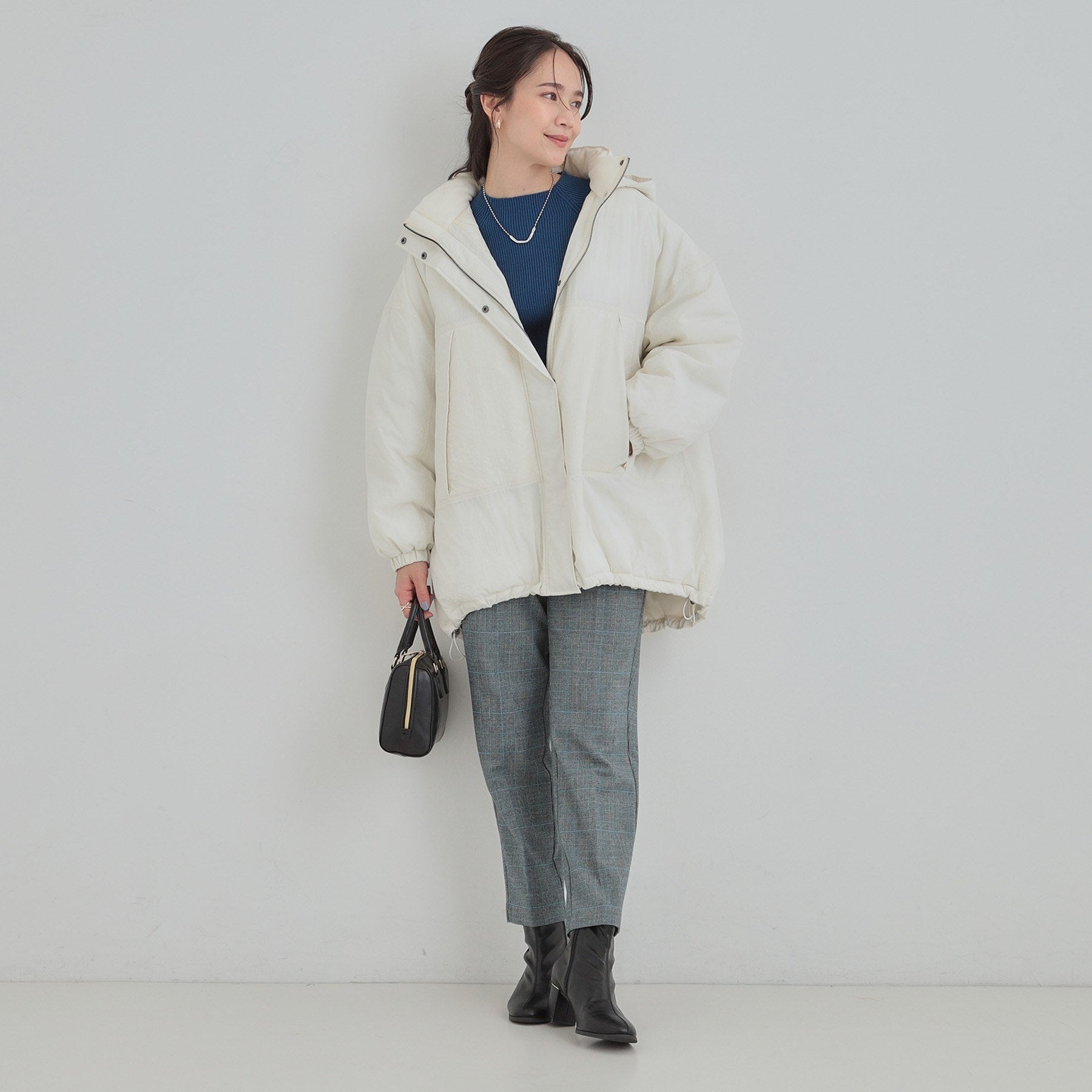 キューティーブロンド Cutie Blonde 【SHOO WARM／フード取り外し可能】中綿モンスターコート （ブラウン(043)） ブラウン(043)