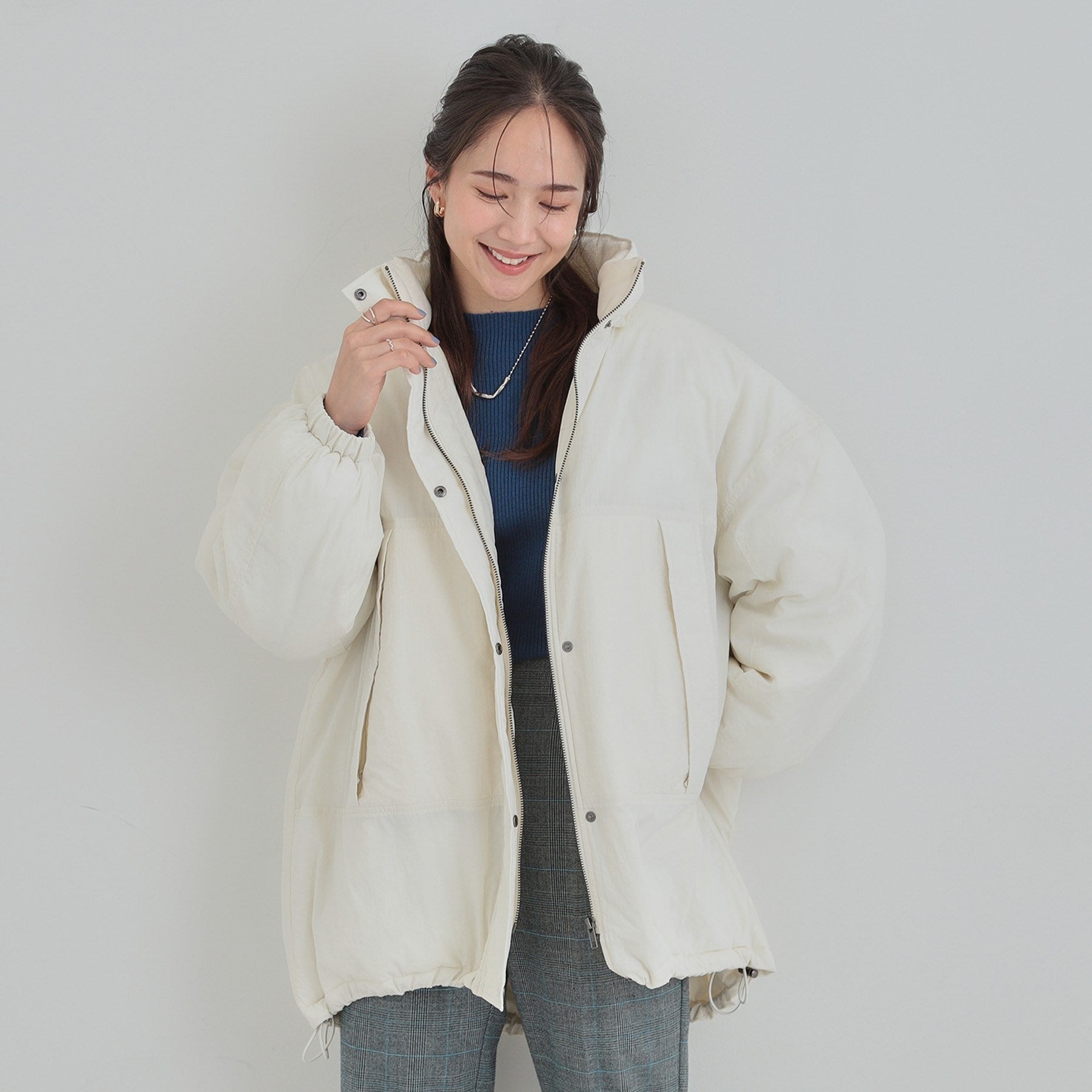 キューティーブロンド Cutie Blonde 【SHOO WARM／フード取り外し可能】中綿モンスターコート （ブラウン(043)） ブラウン(043)