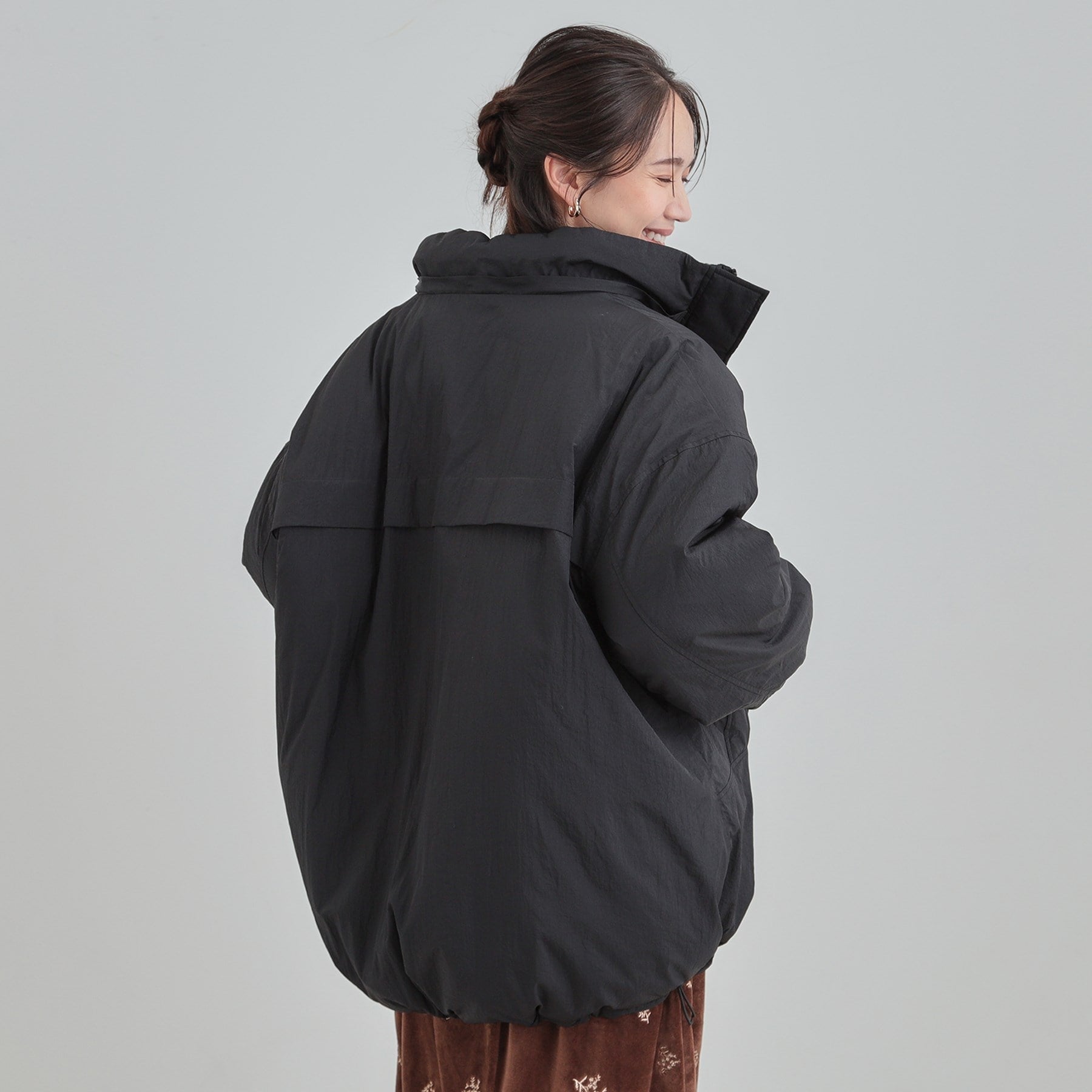 キューティーブロンド Cutie Blonde 【SHOO WARM／フード取り外し可能】中綿モンスターコート （ブラウン(043)） ブラウン(043)