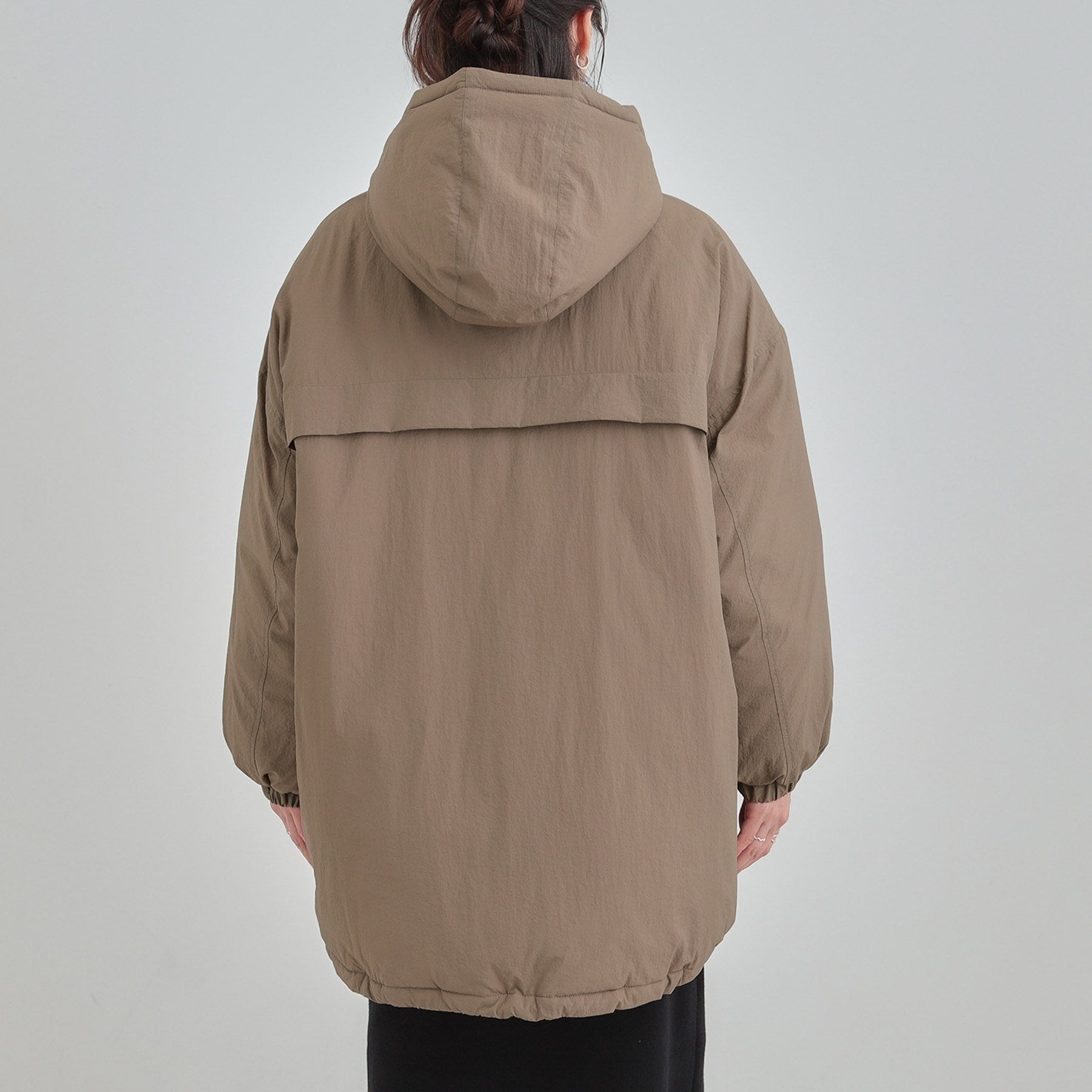 キューティーブロンド Cutie Blonde 【SHOO WARM／フード取り外し可能】中綿モンスターコート （ブラウン(043)） ブラウン(043)