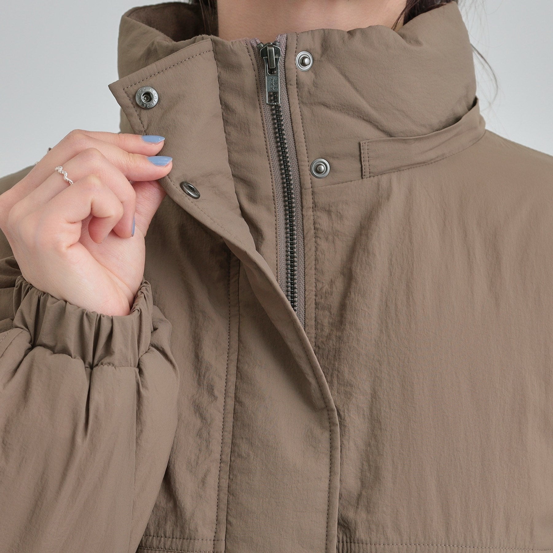 キューティーブロンド Cutie Blonde 【SHOO WARM／フード取り外し可能】中綿モンスターコート （ブラウン(043)） ブラウン(043)