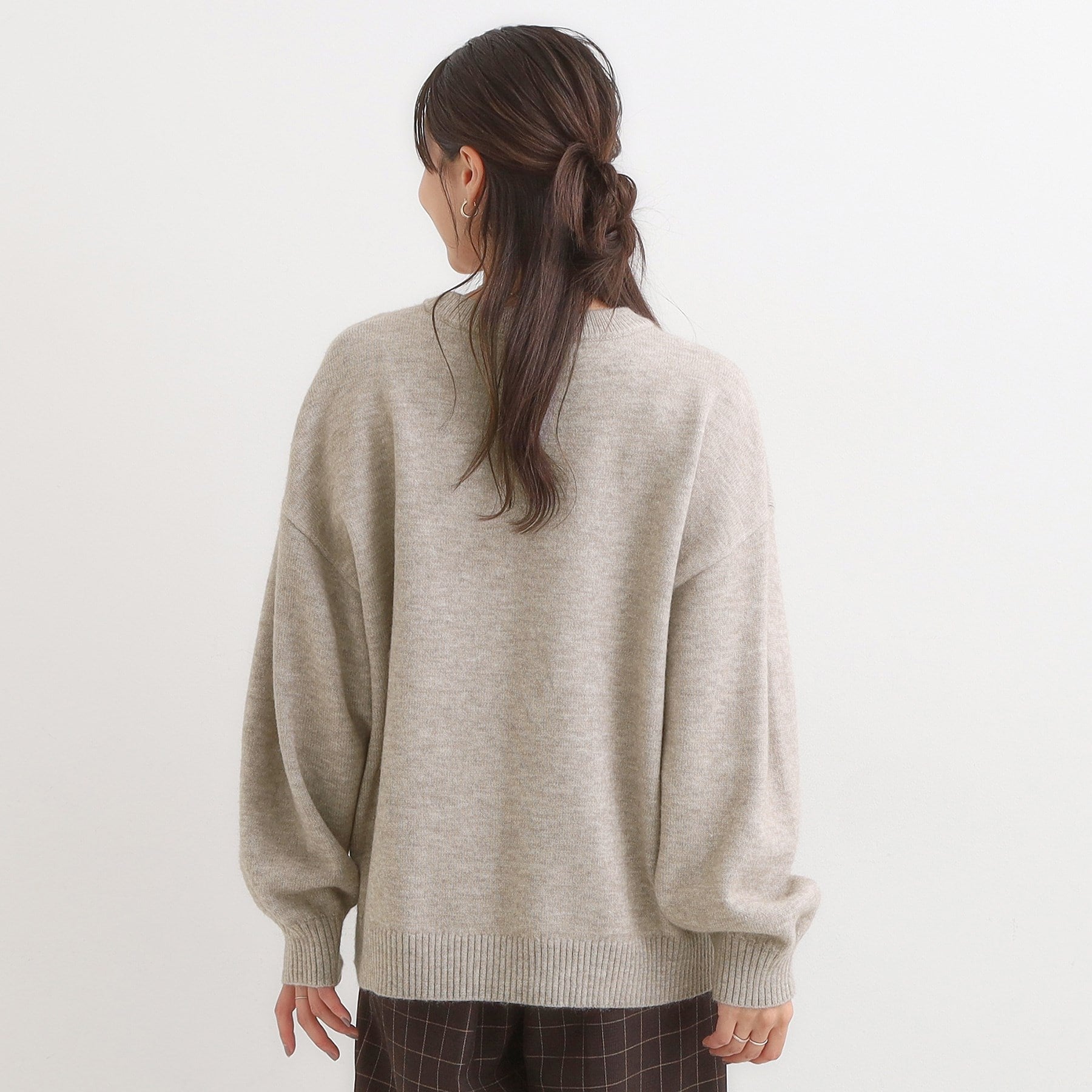 キューティーブロンド Cutie Blonde 【旭山動物園応援商品】ゆるアニマル ふわふわジャカードニット （オレンジ(267)） オレンジ(267)