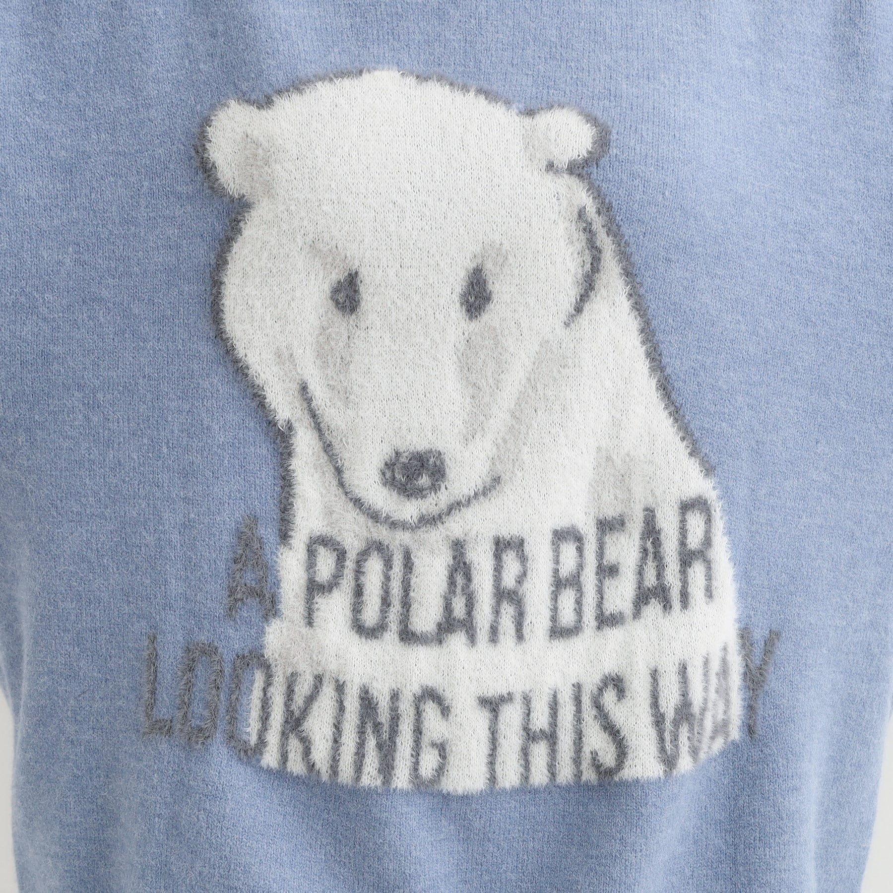 キューティーブロンド Cutie Blonde 【旭山動物園応援商品】ゆるアニマル ふわふわジャカードニット （オレンジ(267)） オレンジ(267)