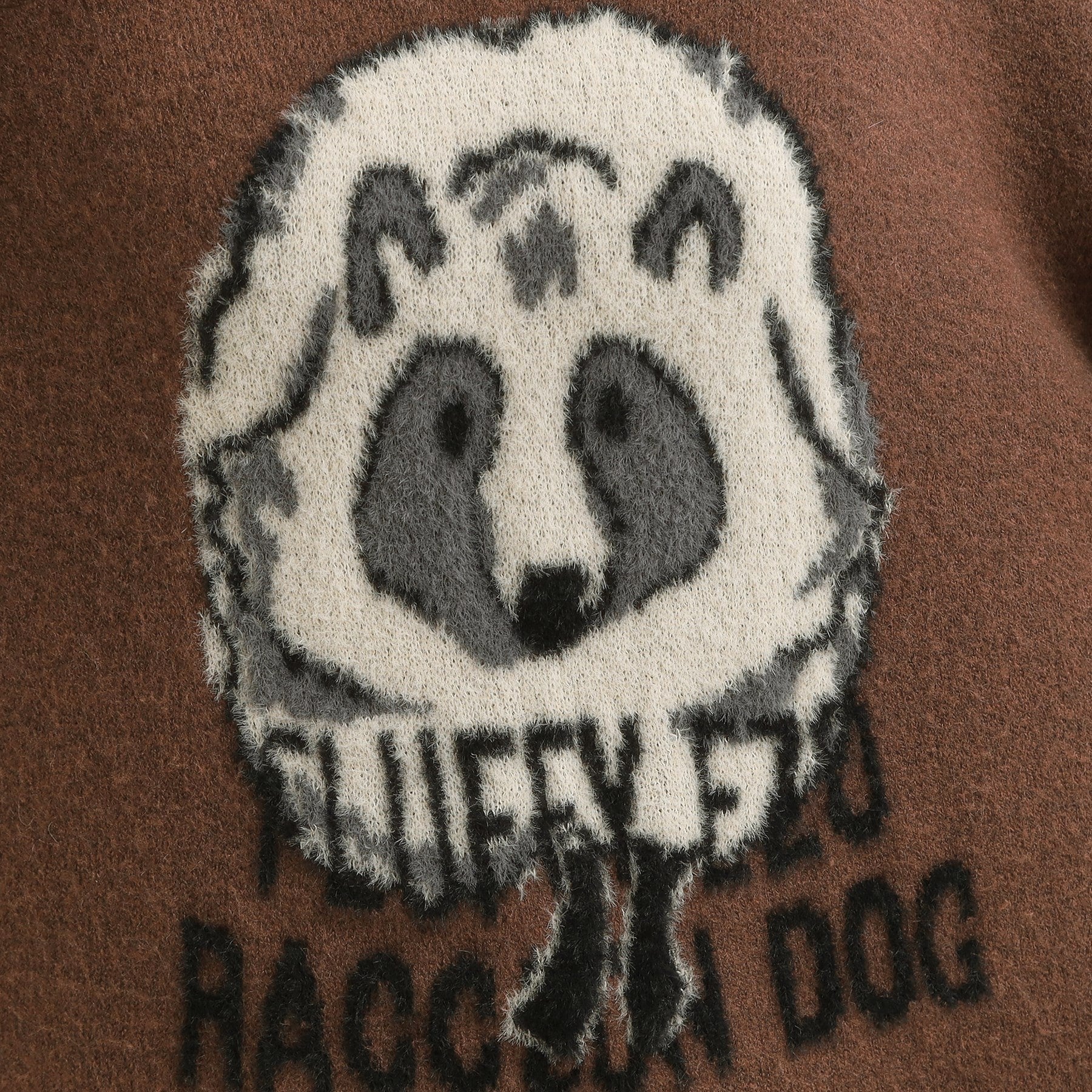 キューティーブロンド Cutie Blonde 【旭山動物園応援商品】ゆるアニマル ふわふわジャカードニット （オレンジ(267)） オレンジ(267)