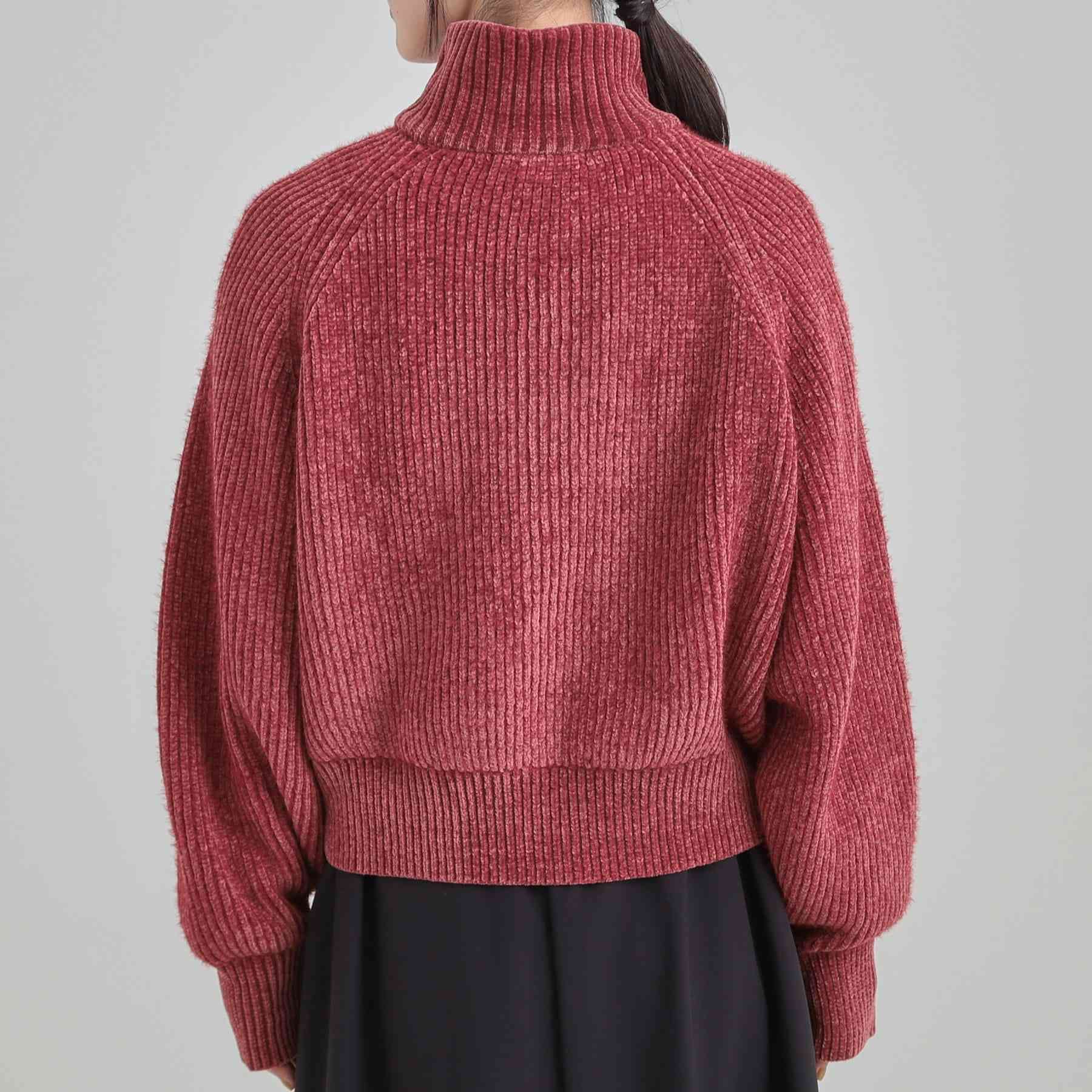 キューティーブロンド Cutie Blonde フェザーストライプモールブルゾン （ボルドー(064)） ボルドー(064)