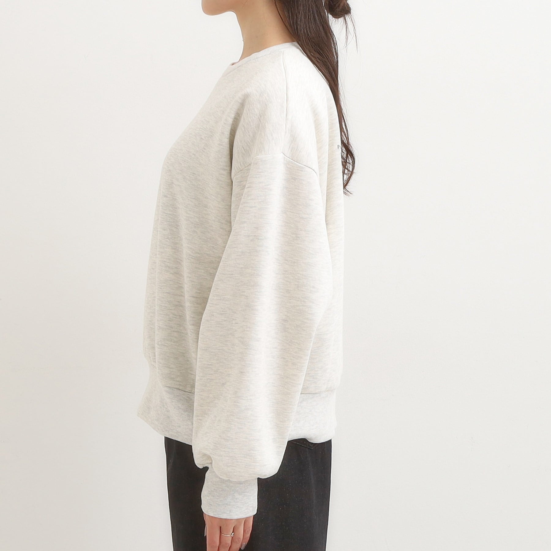 キューティーブロンド Cutie Blonde 【旭山動物園応援商品】プリント裏起毛スウェット （チャコールグレー(014)） チャコールグレー(014)