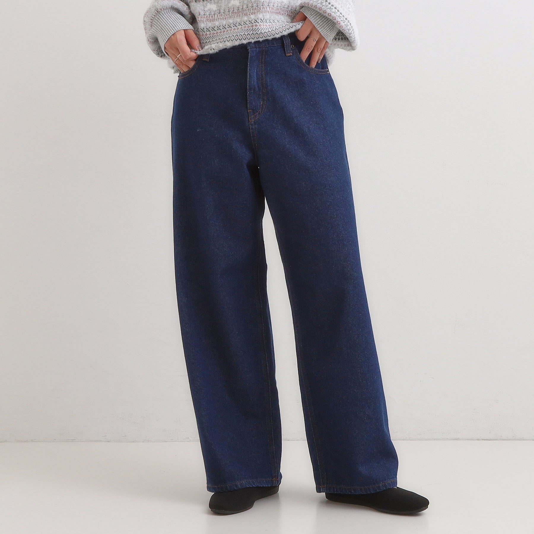 キューティーブロンド Cutie Blonde 【旭山動物園応援商品】ポケット刺繍デニム （ブラック(019)） ブラック(019)