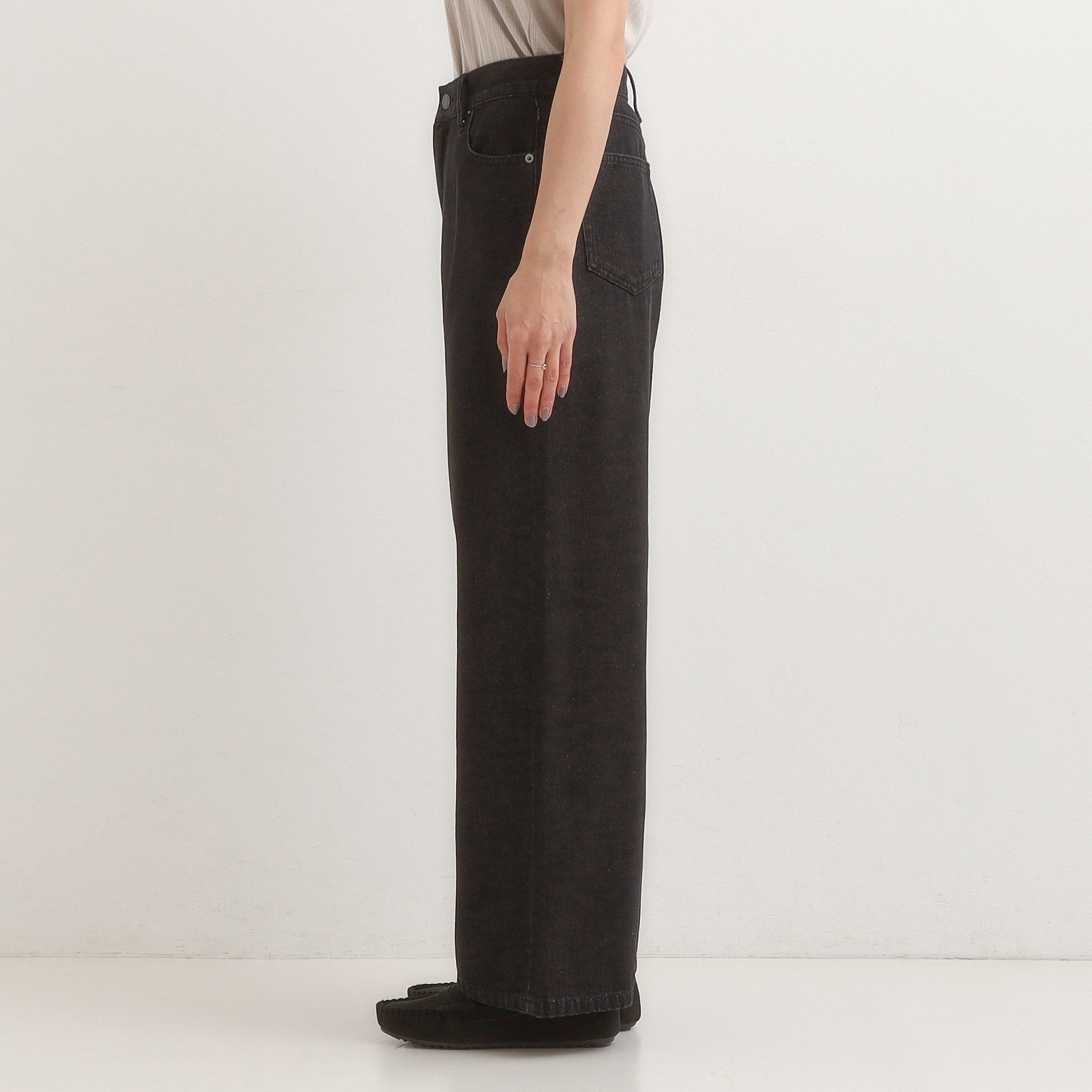 キューティーブロンド Cutie Blonde 【旭山動物園応援商品】ポケット刺繍デニム （ブラック(019)） ブラック(019)