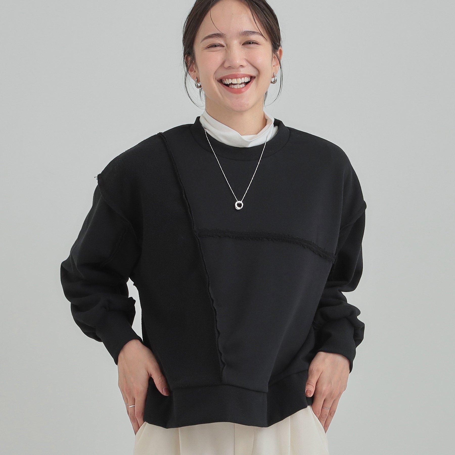 キューティーブロンド Cutie Blonde リメイク風スウェット （ブラック(019)） ブラック(019)