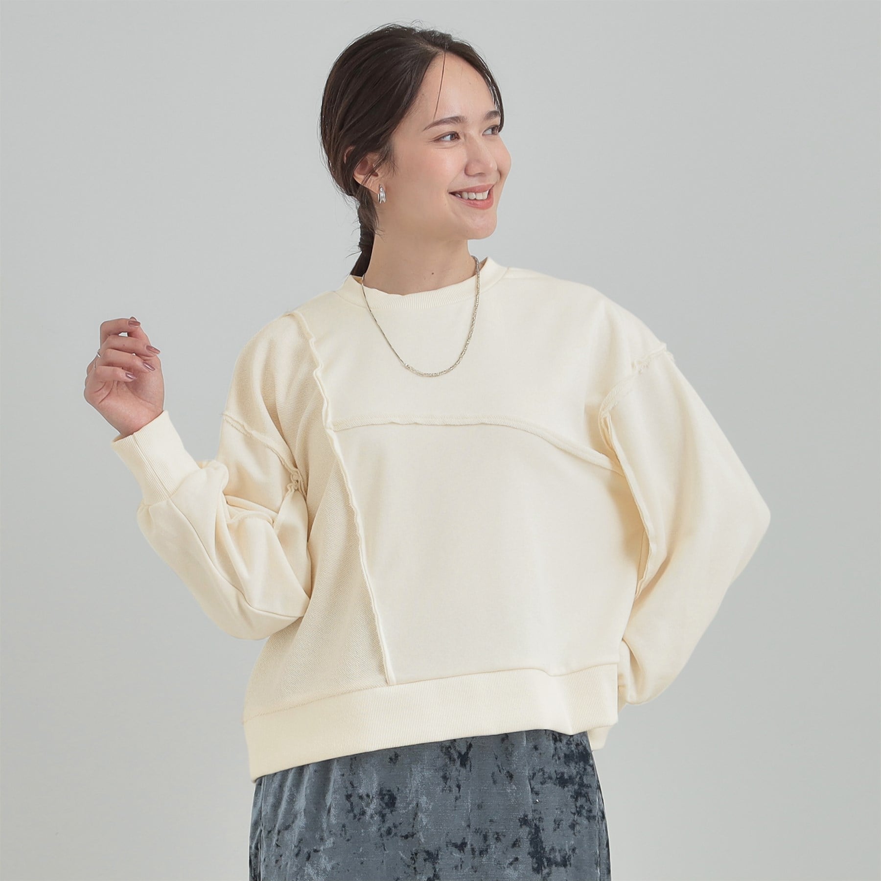 キューティーブロンド Cutie Blonde リメイク風スウェット （ブラック(019)） ブラック(019)