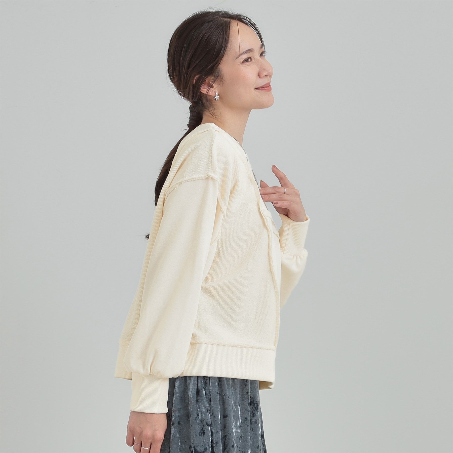 キューティーブロンド Cutie Blonde リメイク風スウェット （ブラック(019)） ブラック(019)