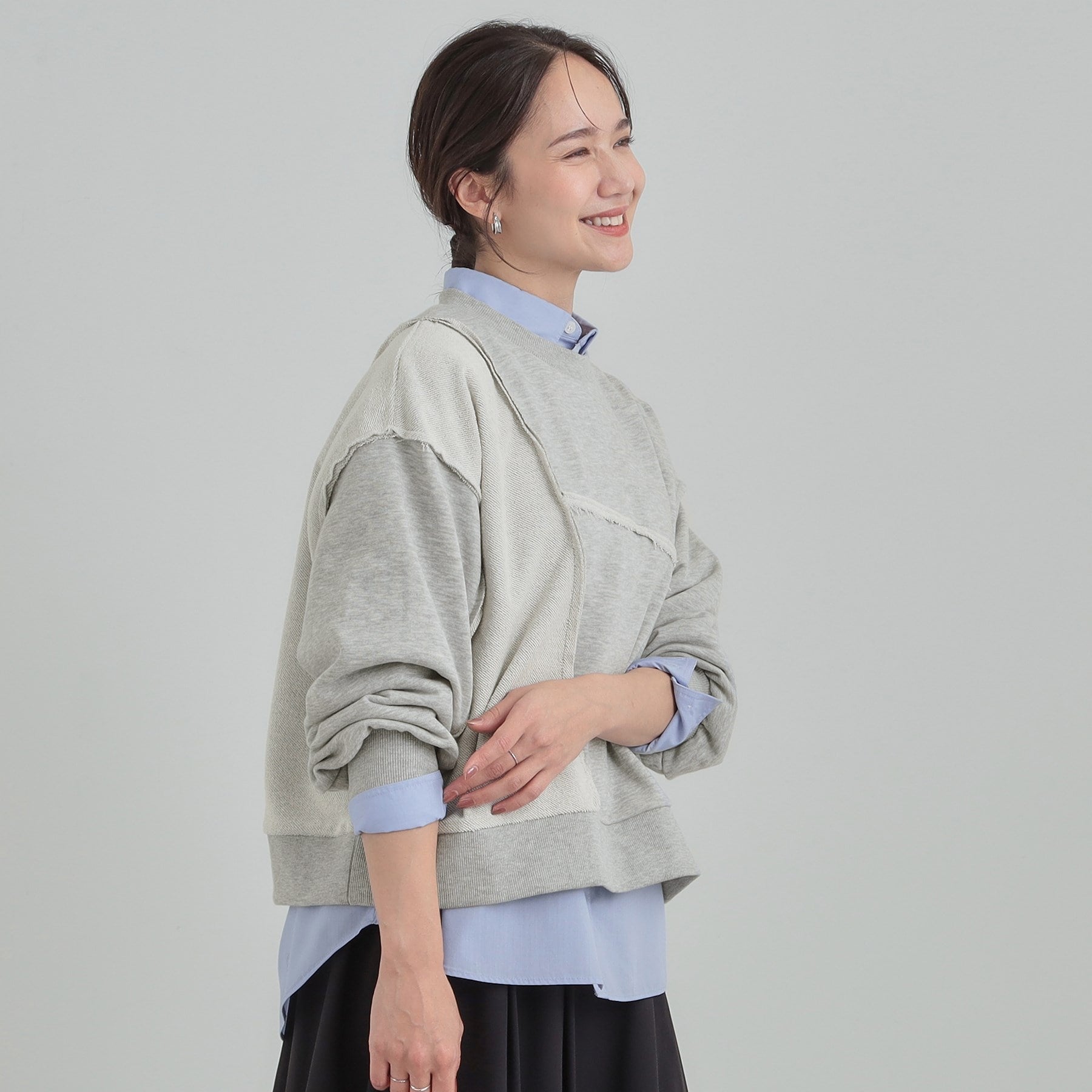 キューティーブロンド Cutie Blonde リメイク風スウェット （ブラック(019)） ブラック(019)